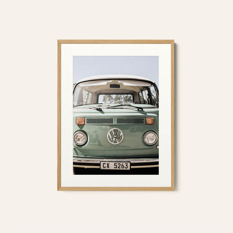 Vw Kombi Photography, Photo Print