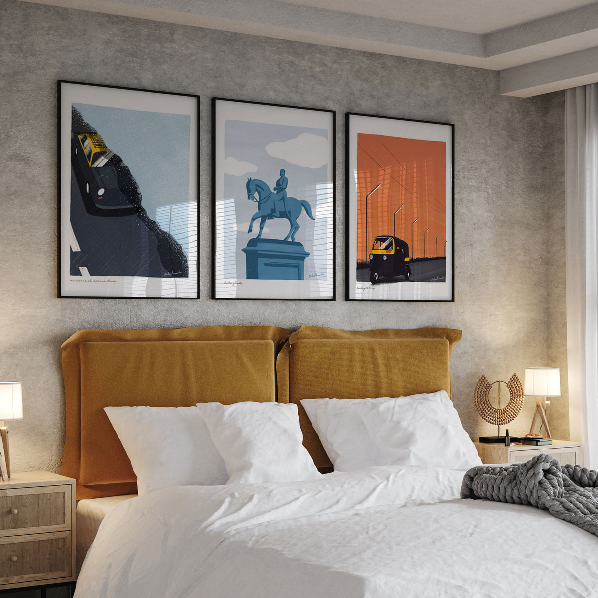 Bombay Postcard Series, Mumbai Posters, Set of 3