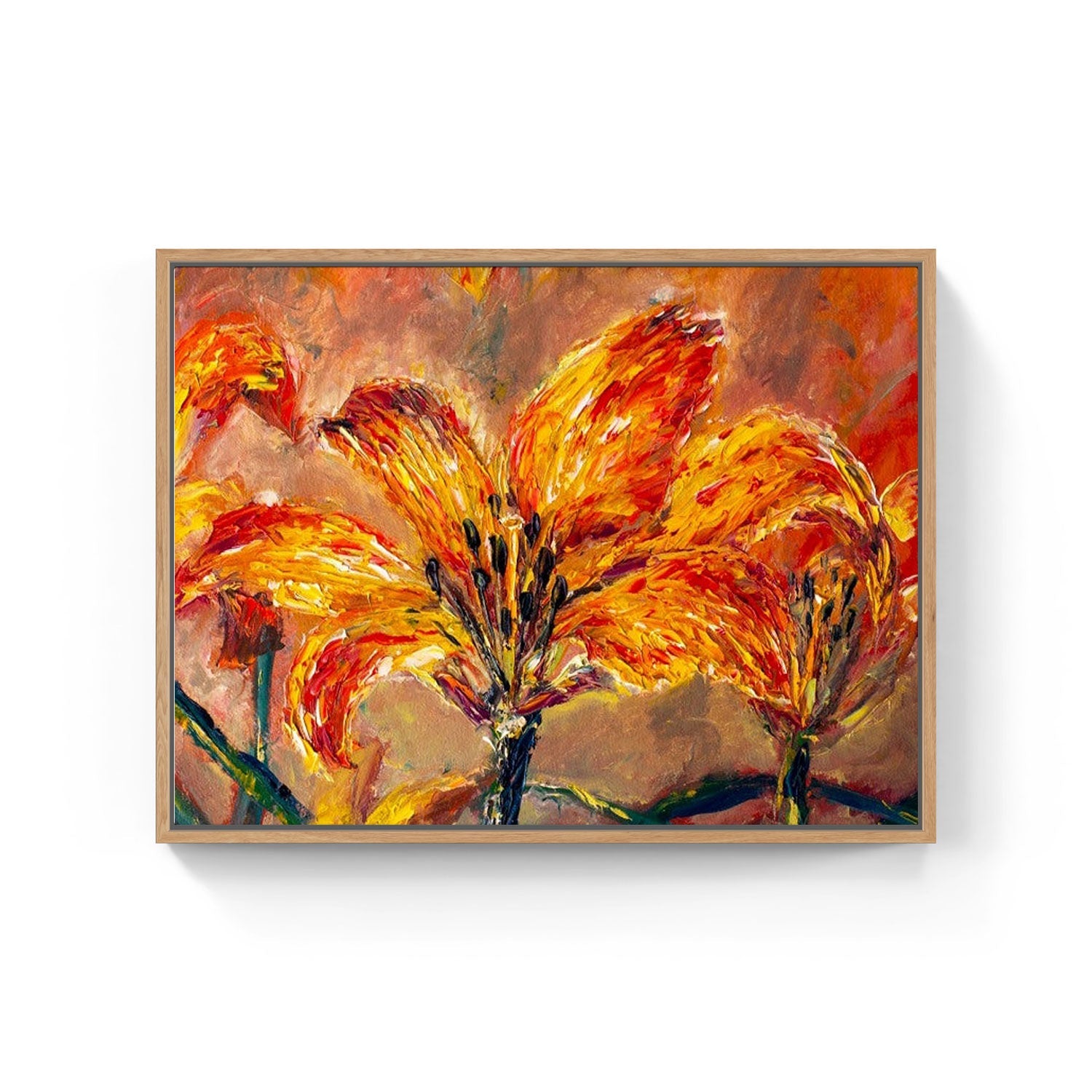 Buy Abstract impressionism magic flowers Big Canvas Paintings \u0026 Prints  Online – Dessine Art, image size:1500x1500