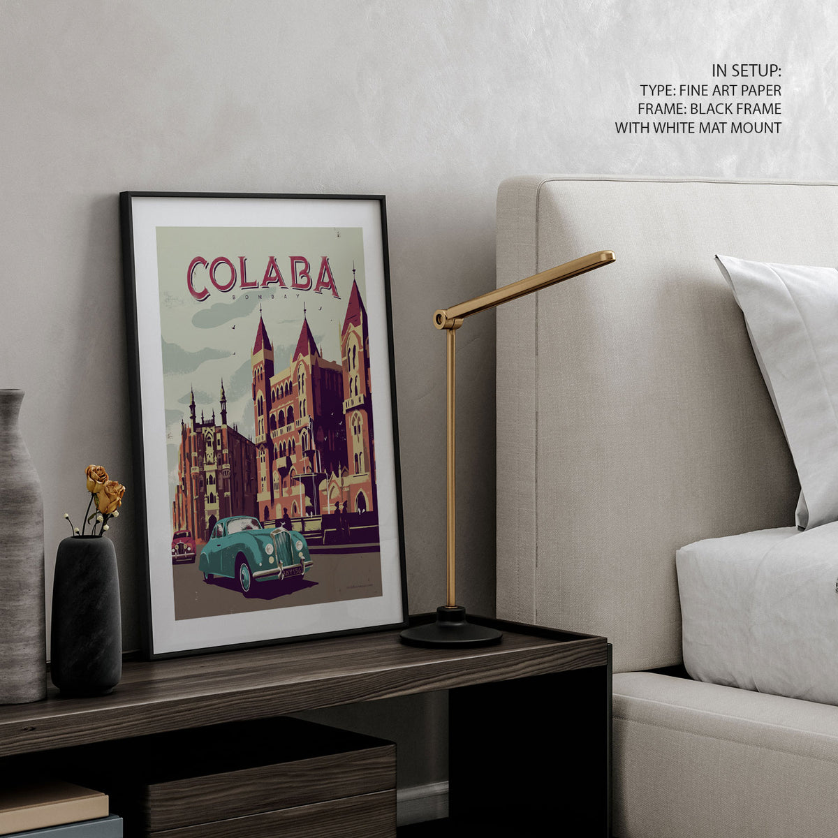 Colaba - Early 20th Century, Bombay Poster, Mumbai Poster