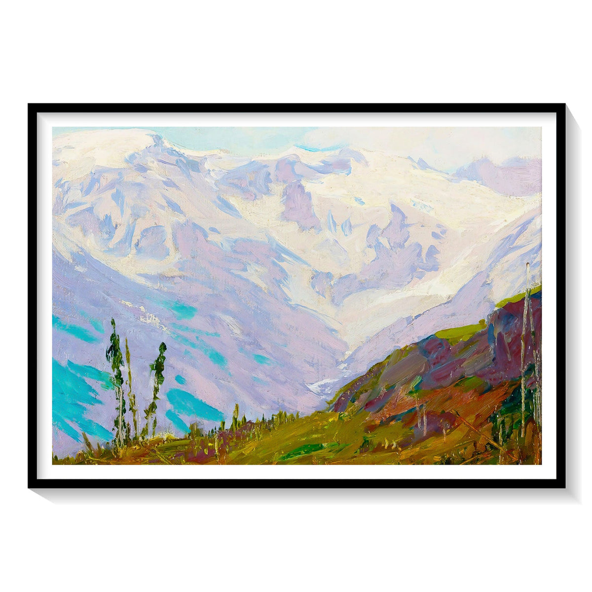 Buy Canadian Rockies Famous Painting & Print Online India at Best Price ...