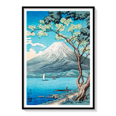 A-Black-Frame-Mount-Fuji-from-