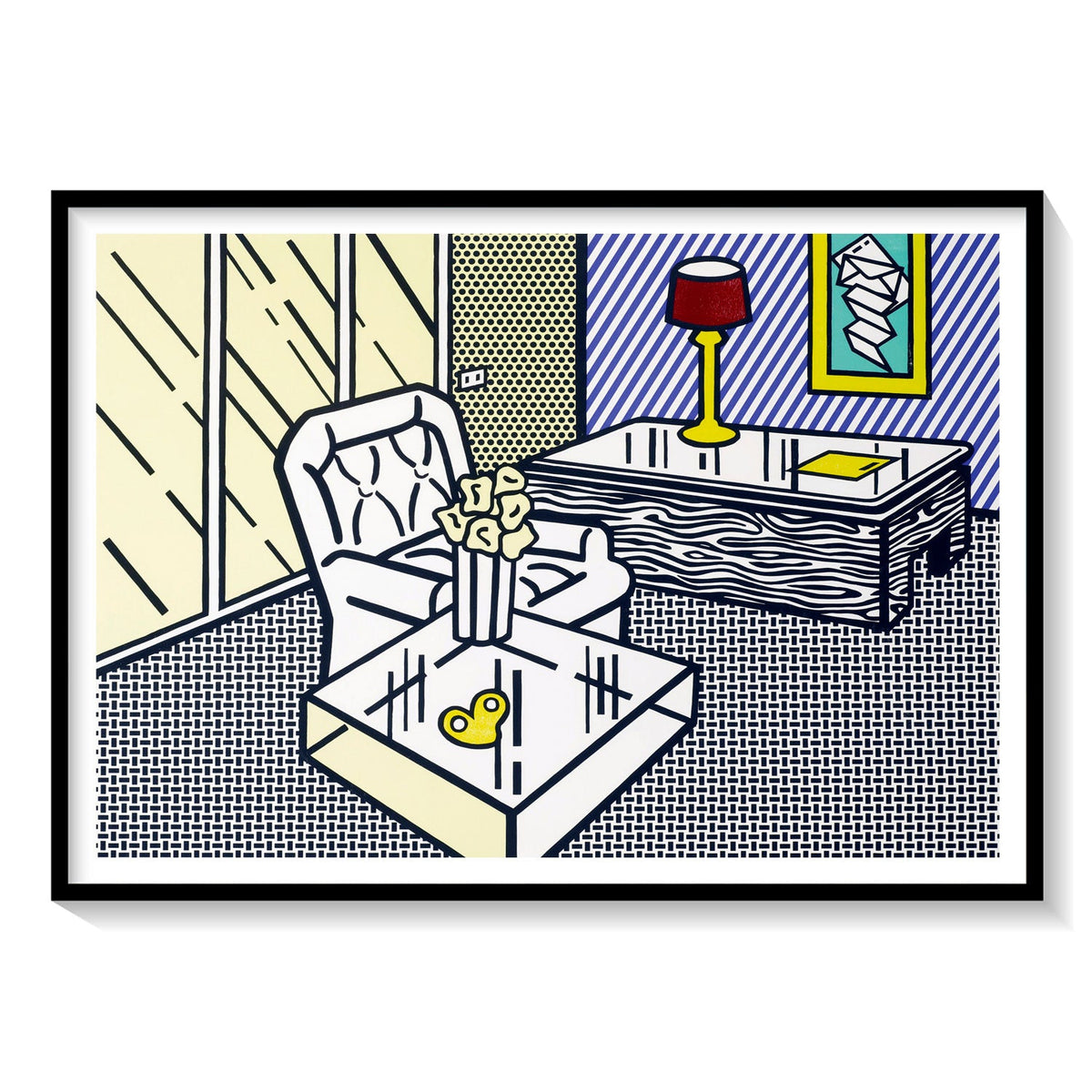 Buy The den Pop Art Painting & Art Print Online India at Best Price