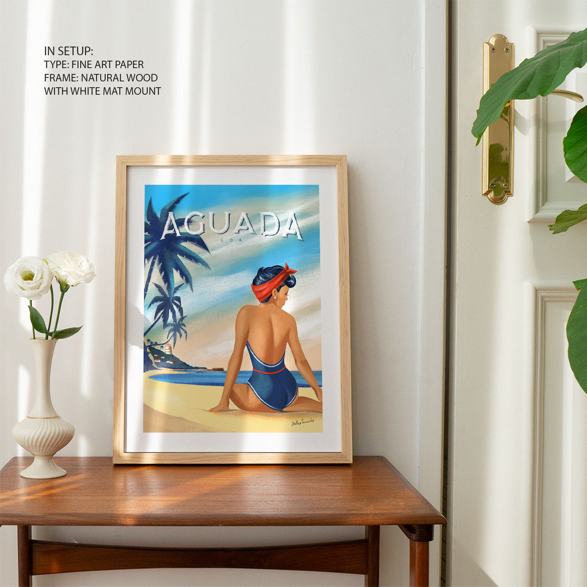 AGUADA Goa I, Goa Poster, Travel Poster