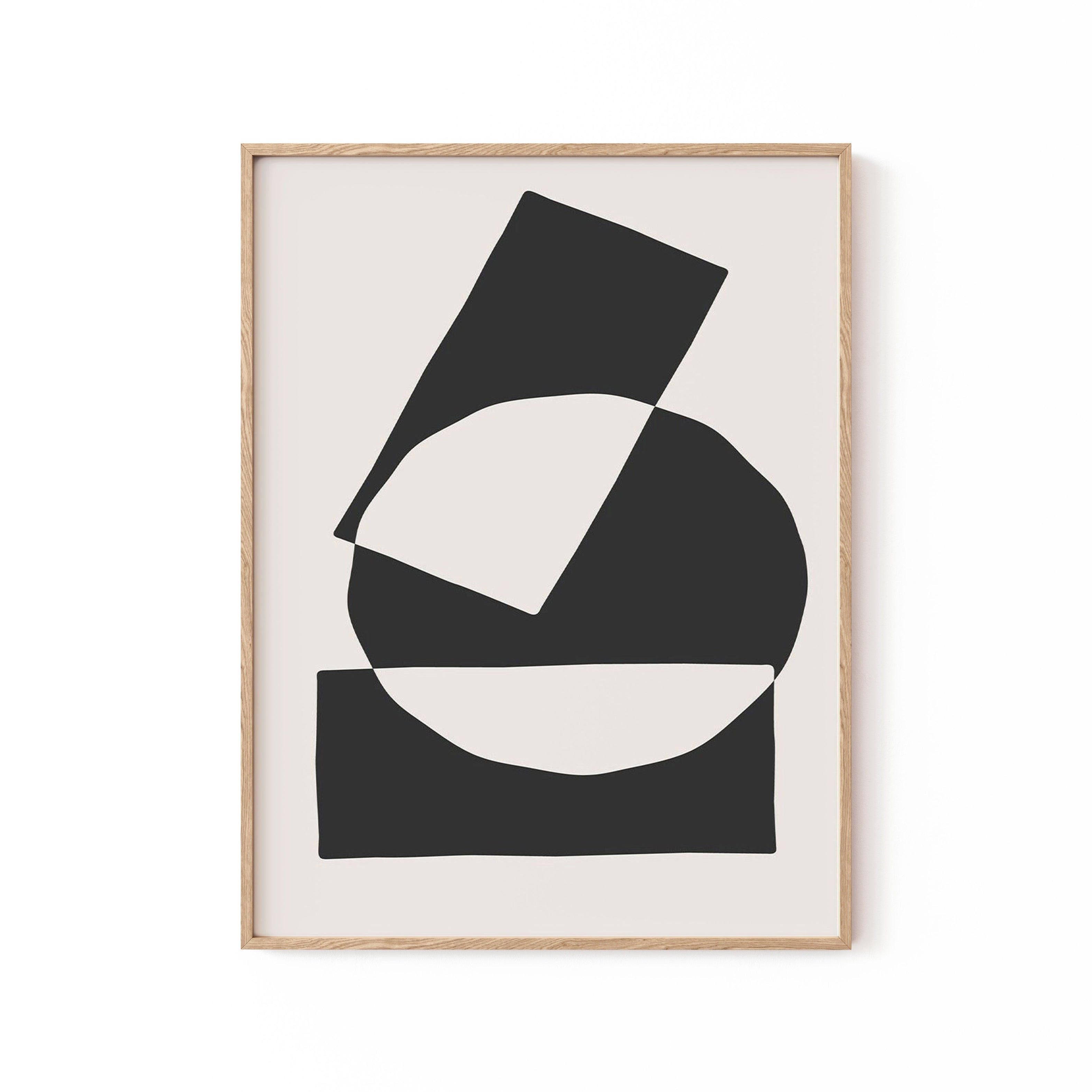 Angular I: Buy Best Framed Minimalist Art Painting Online – Dessine Art