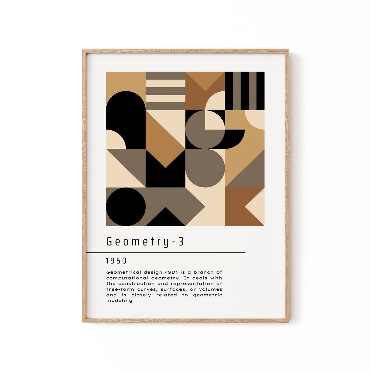 Geometry 3: Buy Minimalist Geometric Art Paintings – Dessine Art