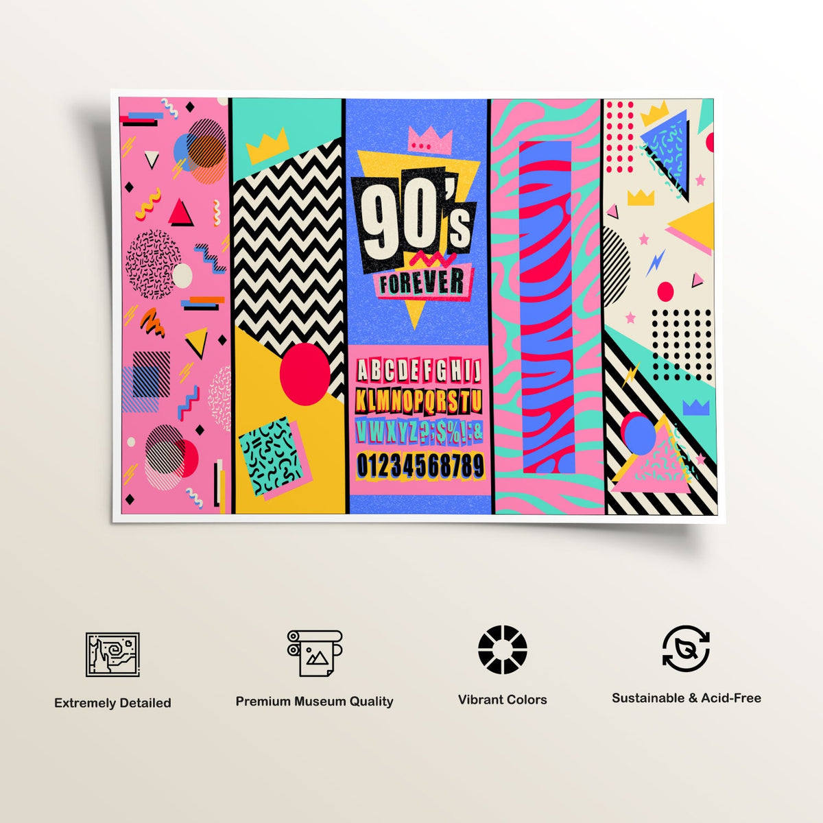 90s world I I Pop Art Painting