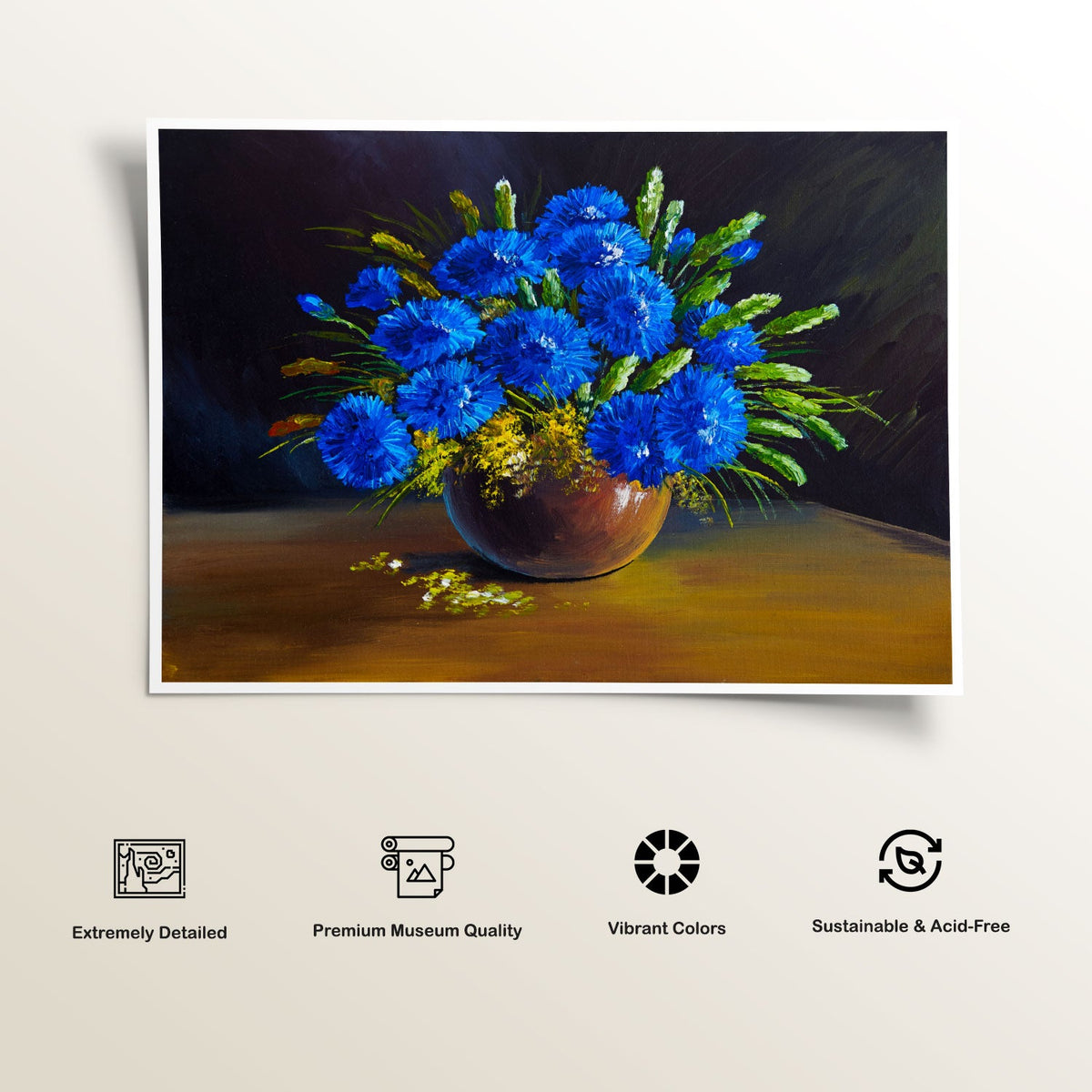 A bouquet of flowers, Botanical Flower Paintings