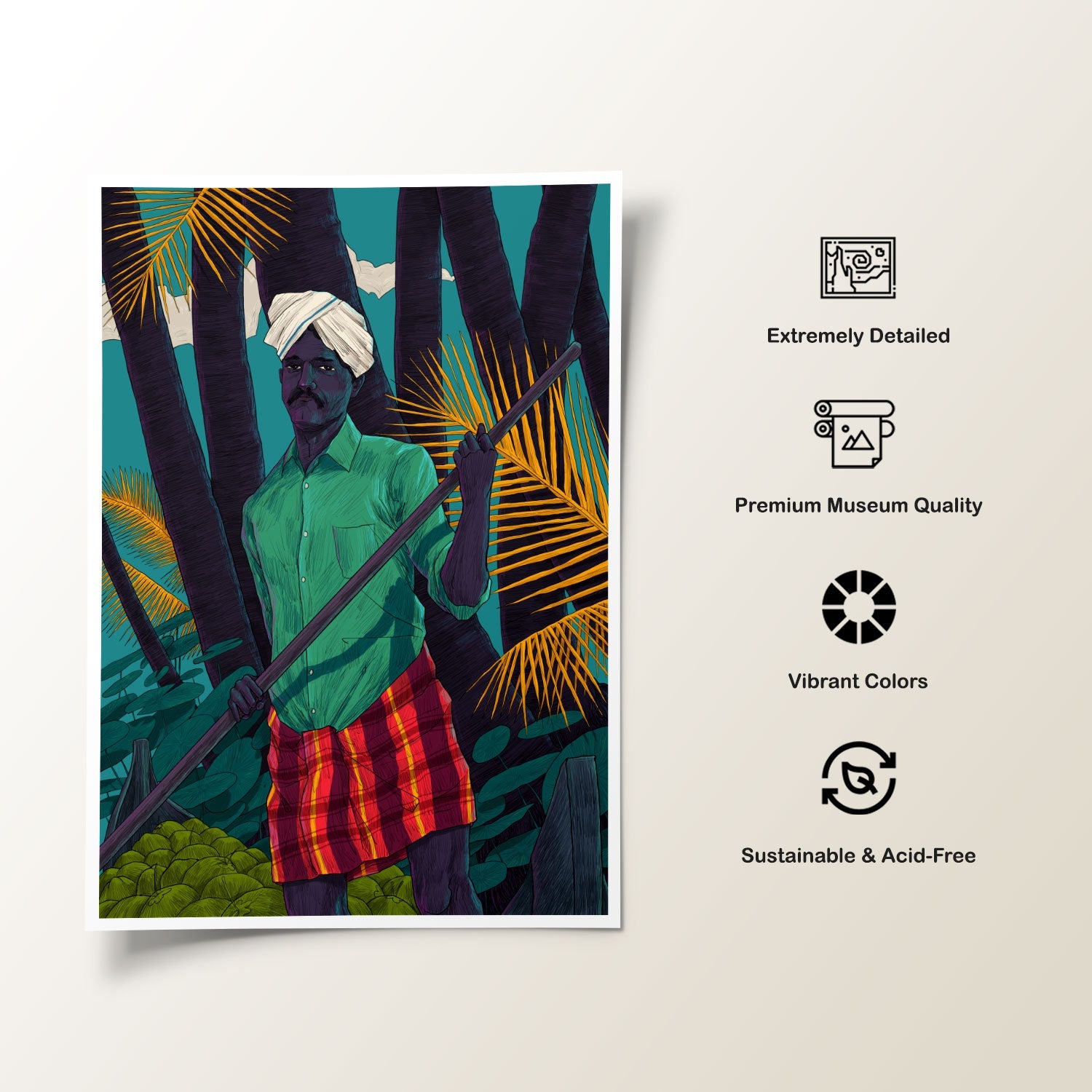 Mo Mathayi Mathayi: Buy Premium Framed Art Prints Online India – Dessine Art