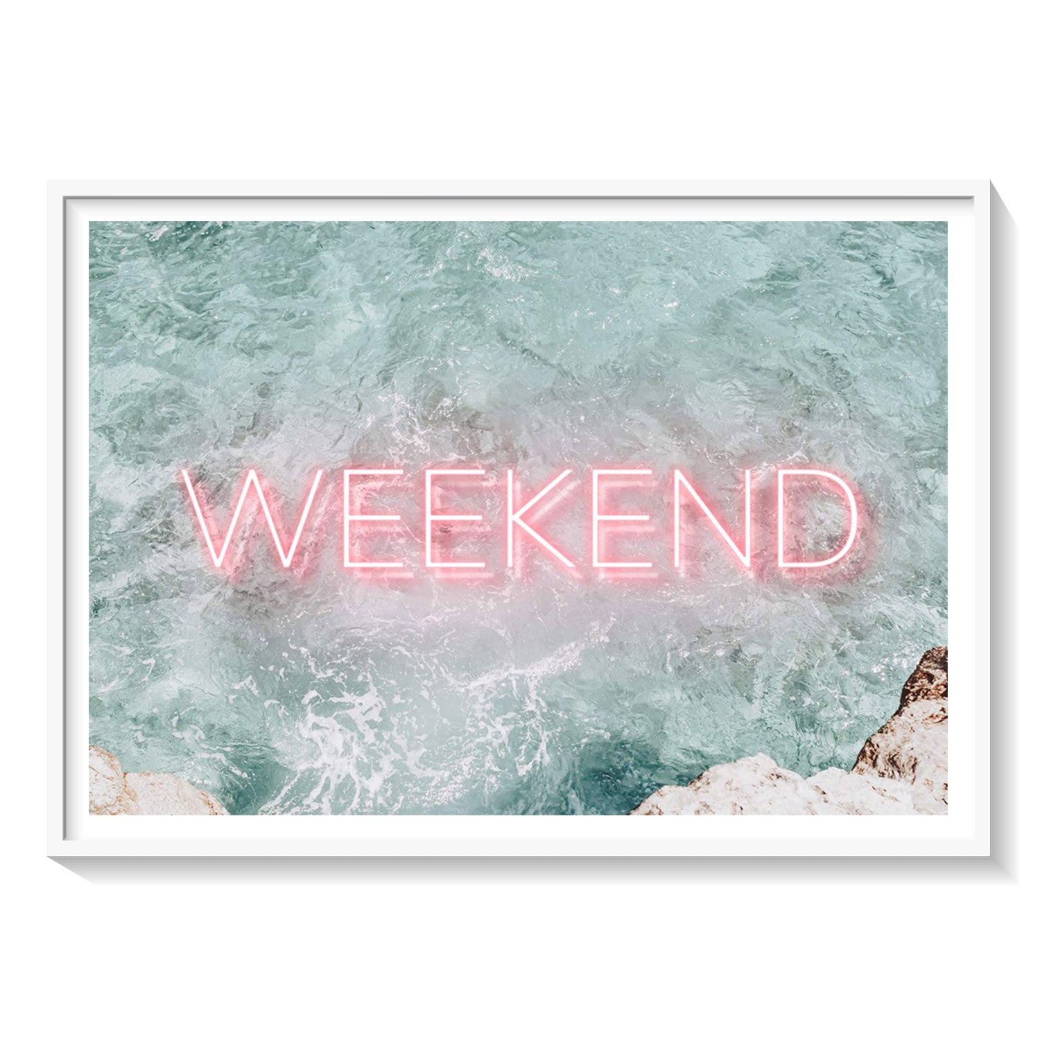 Buy Weekend Peace Beach Art Paintings & Prints Online at Best Price ...