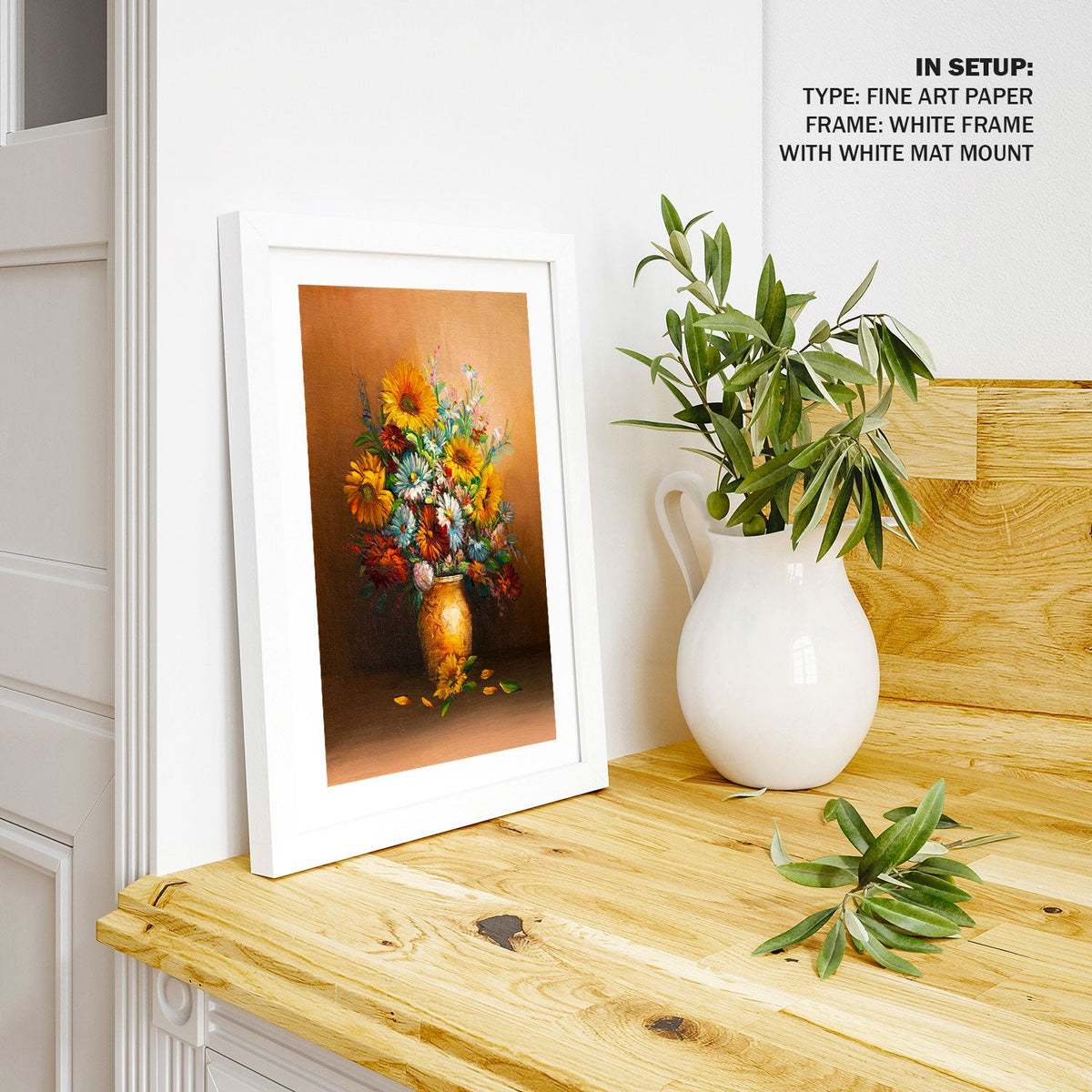 A Still life of flowers, Botanical Flower Paintings