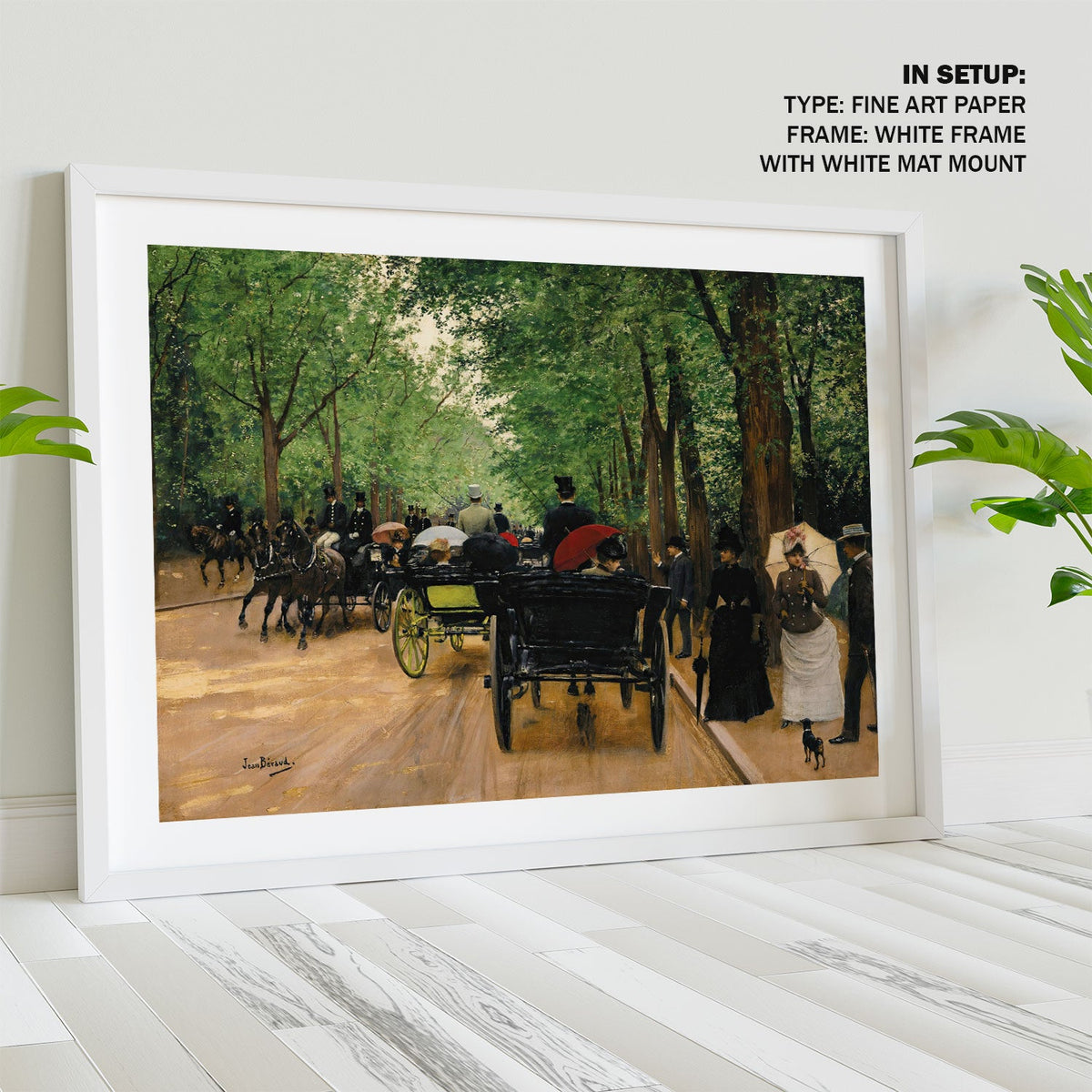 Bois De Boulogne, Jean Georges Painting