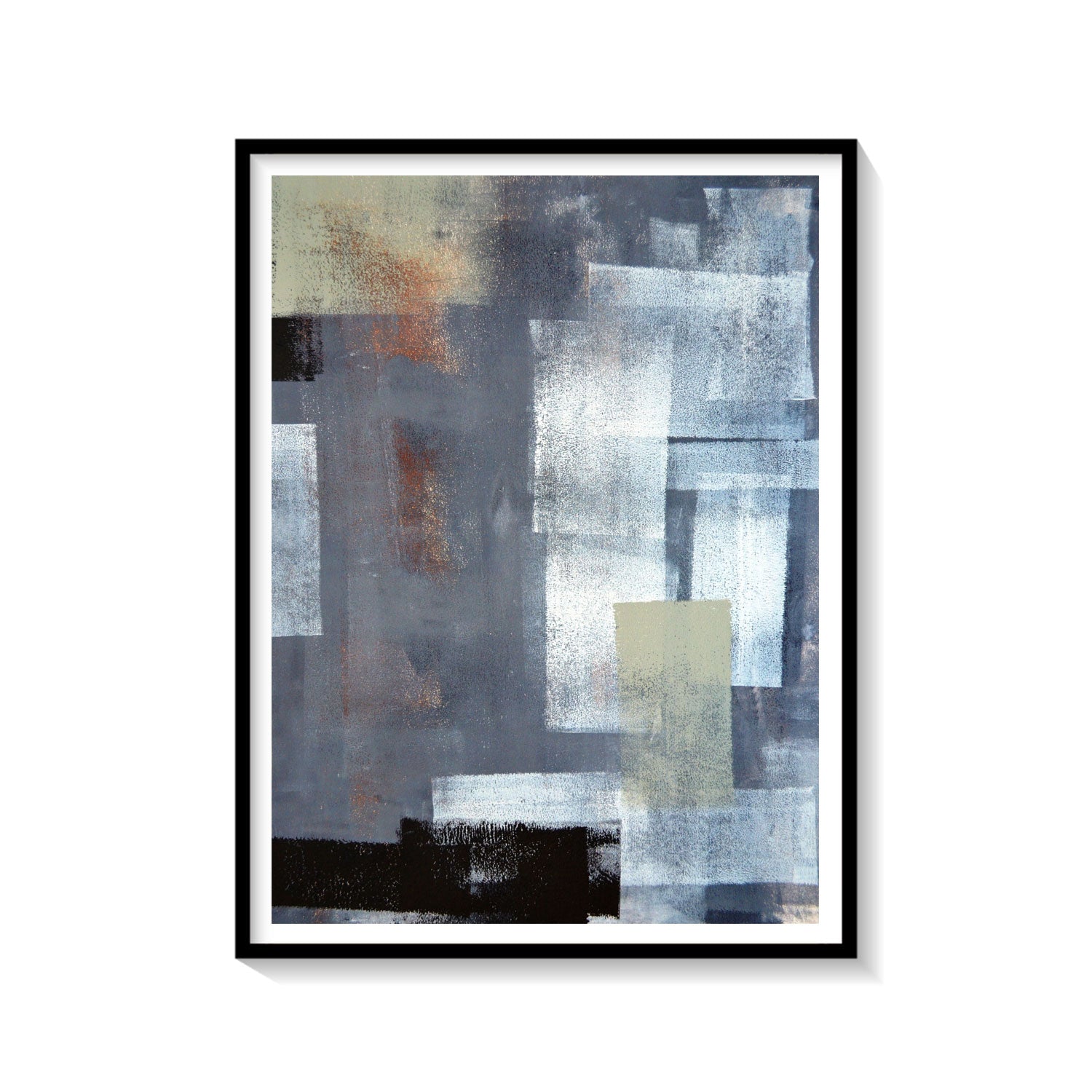 Buy Silver Block Abstract Art Online India at Best Price - Dessine Art