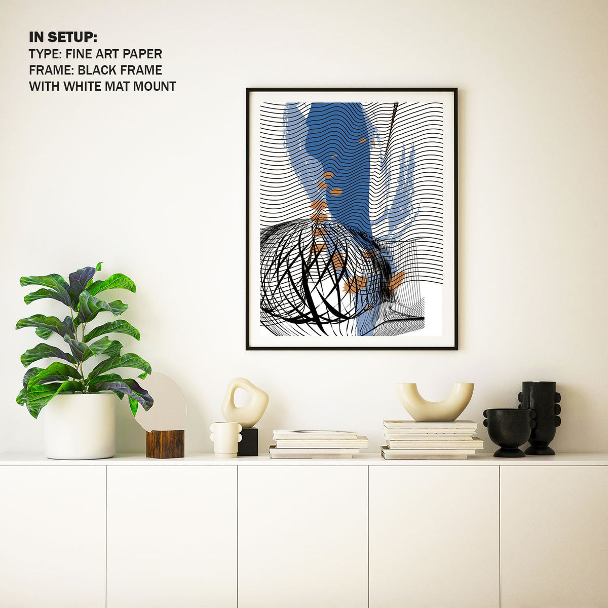 Abstract Minimal Art Painting
