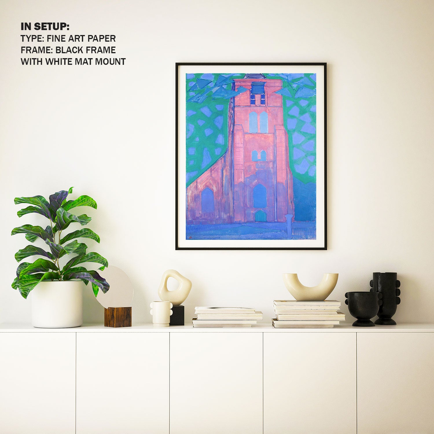 Buy Piet Mondrian Church tower at Domburg Online India at Best Price ...