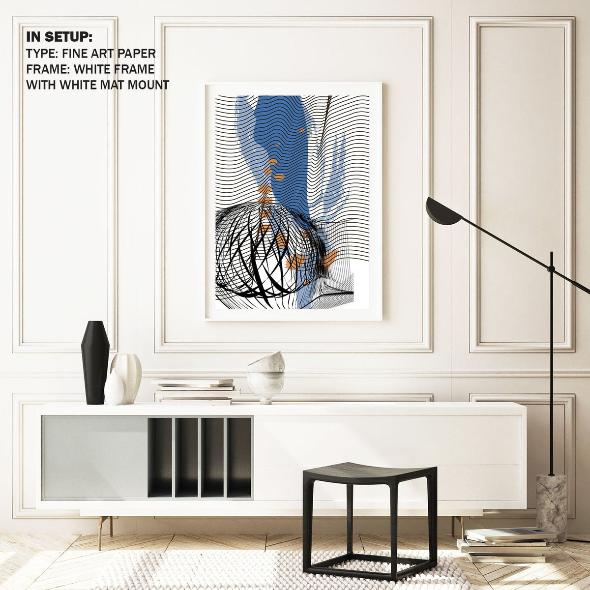 Abstract Minimal Art Painting