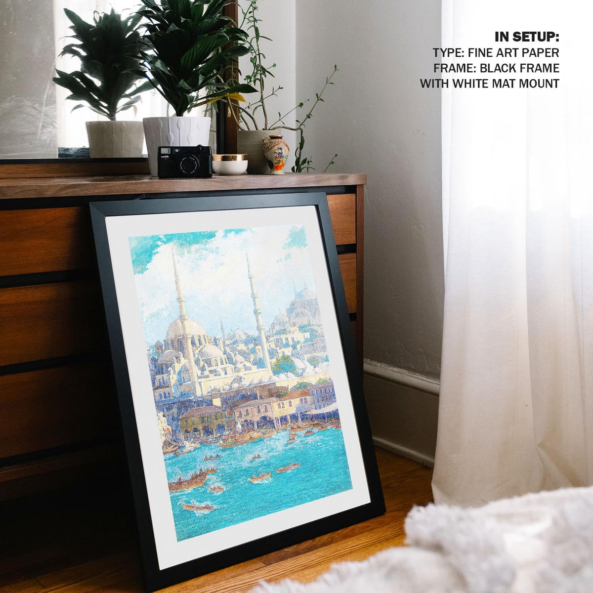 A View of Istanbul, Turkish Art Painting