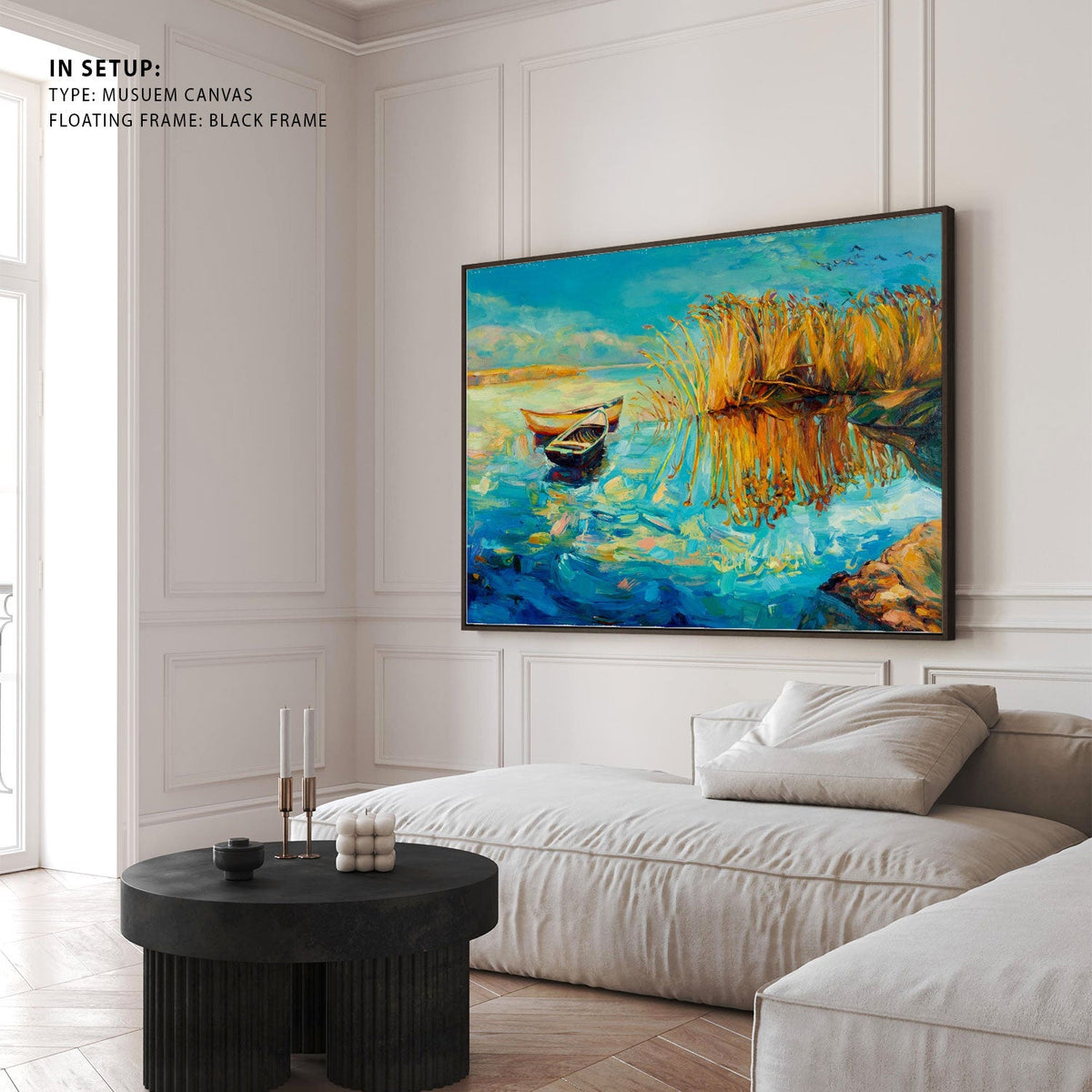 Beautiful Lake Canvas Painting