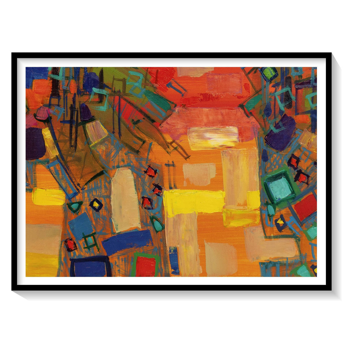 Buy Bold Contemporary Abstract Online India at Best Price - Dessine Art