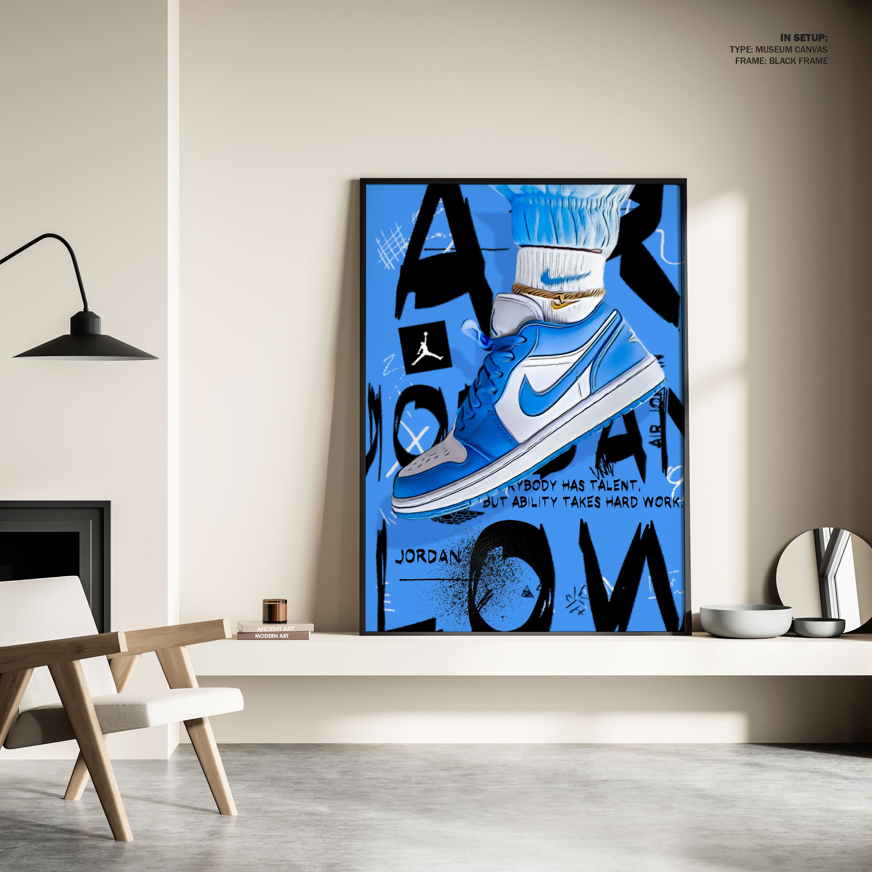 Tableau Pop Art Nike Air Jordan