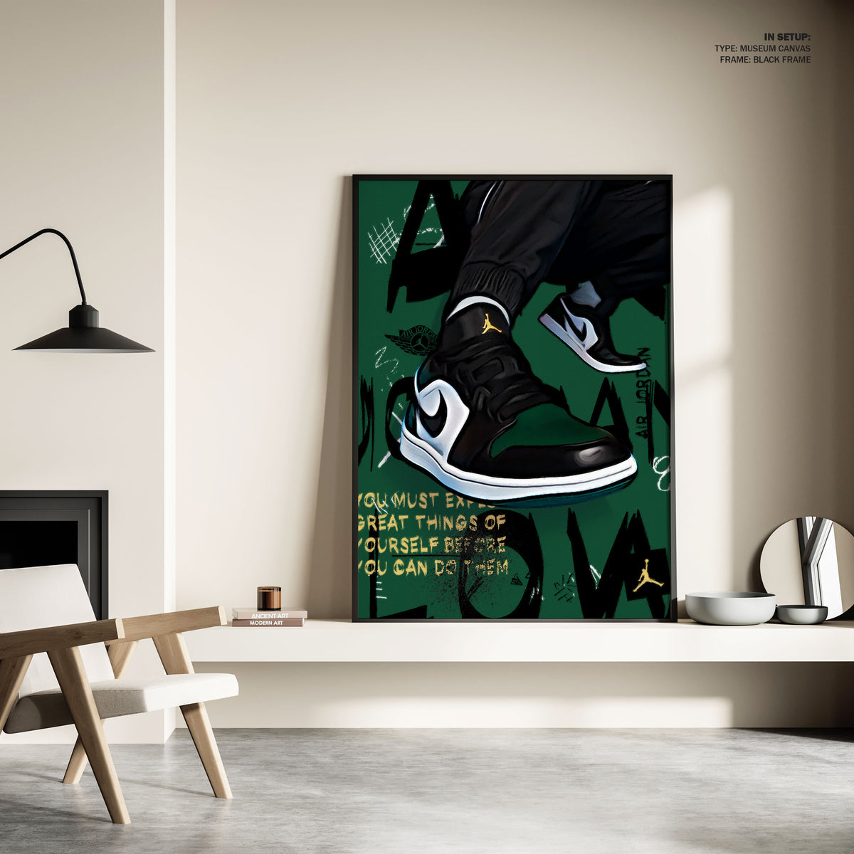 Air Jordan V, Nike Shoes, Pop Art Painting