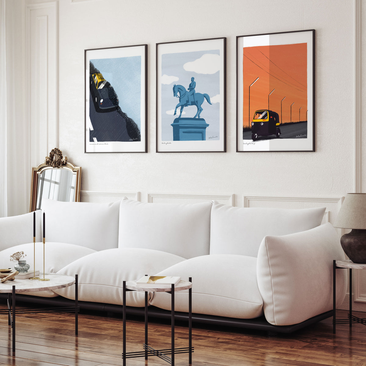 Bombay Postcard Series, Mumbai Posters, Set of 3