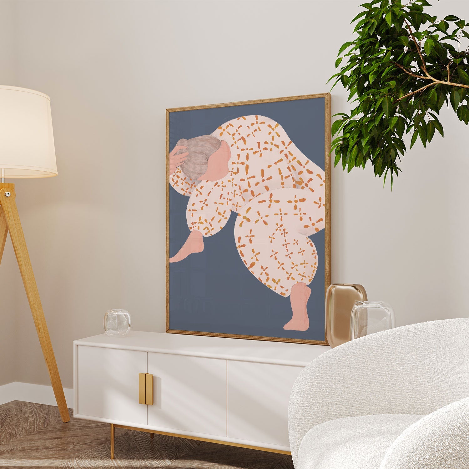 Static: Buy Best Framed Minimalist Art Painting Online – Dessine Art