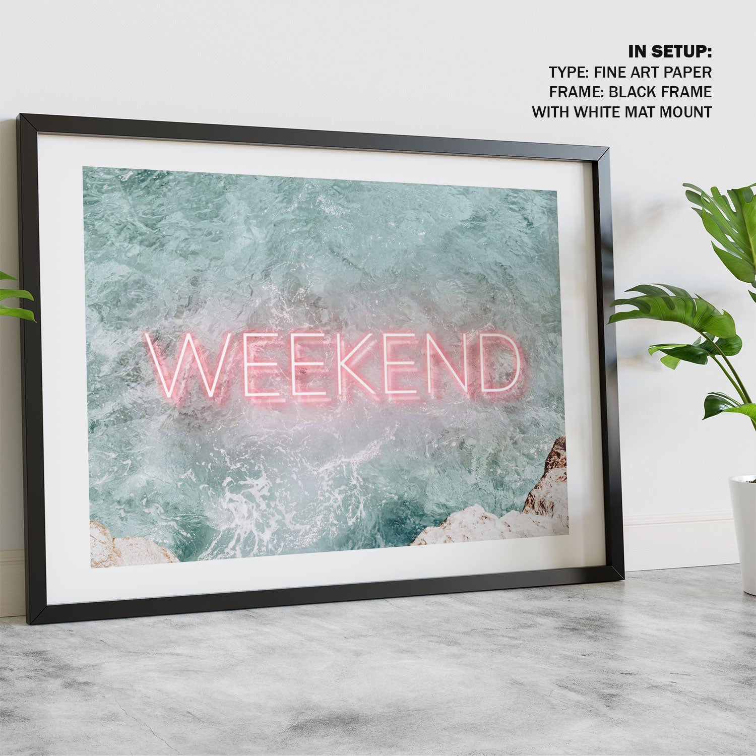 Buy Weekend Peace Beach Art Paintings & Prints Online at Best Price ...