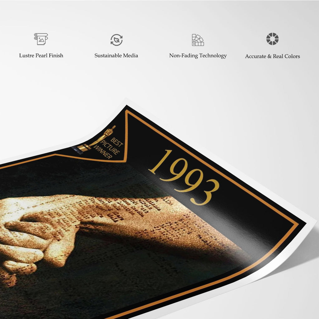 Schindler's List (1993) Movie Poster: Buy Hollywood & Famous Movie ...