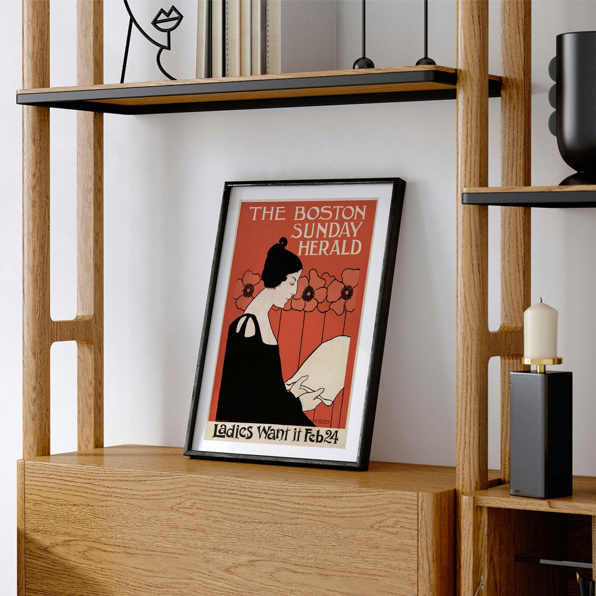 The Boston Sunday Herald Art Nouveau
