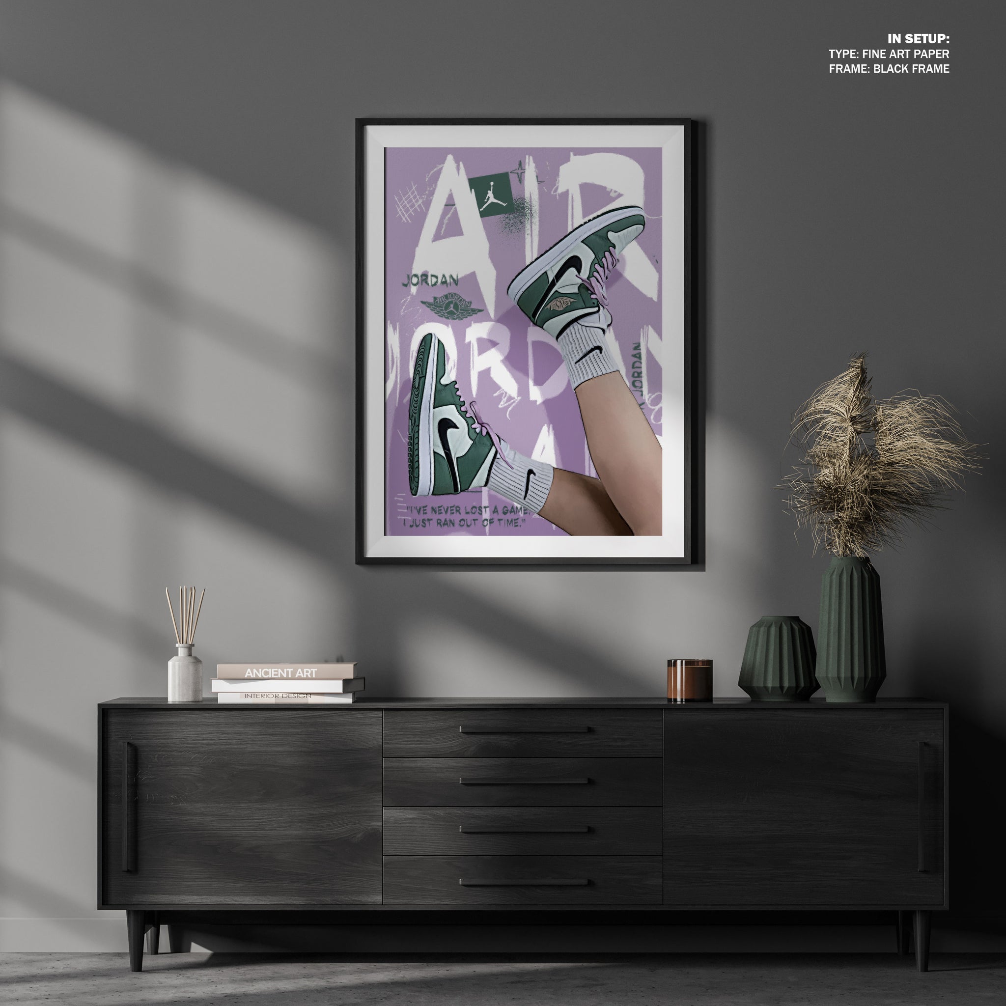 Buy Air Jordan, Nike Shoes Pop Art Painting & Art Print Online