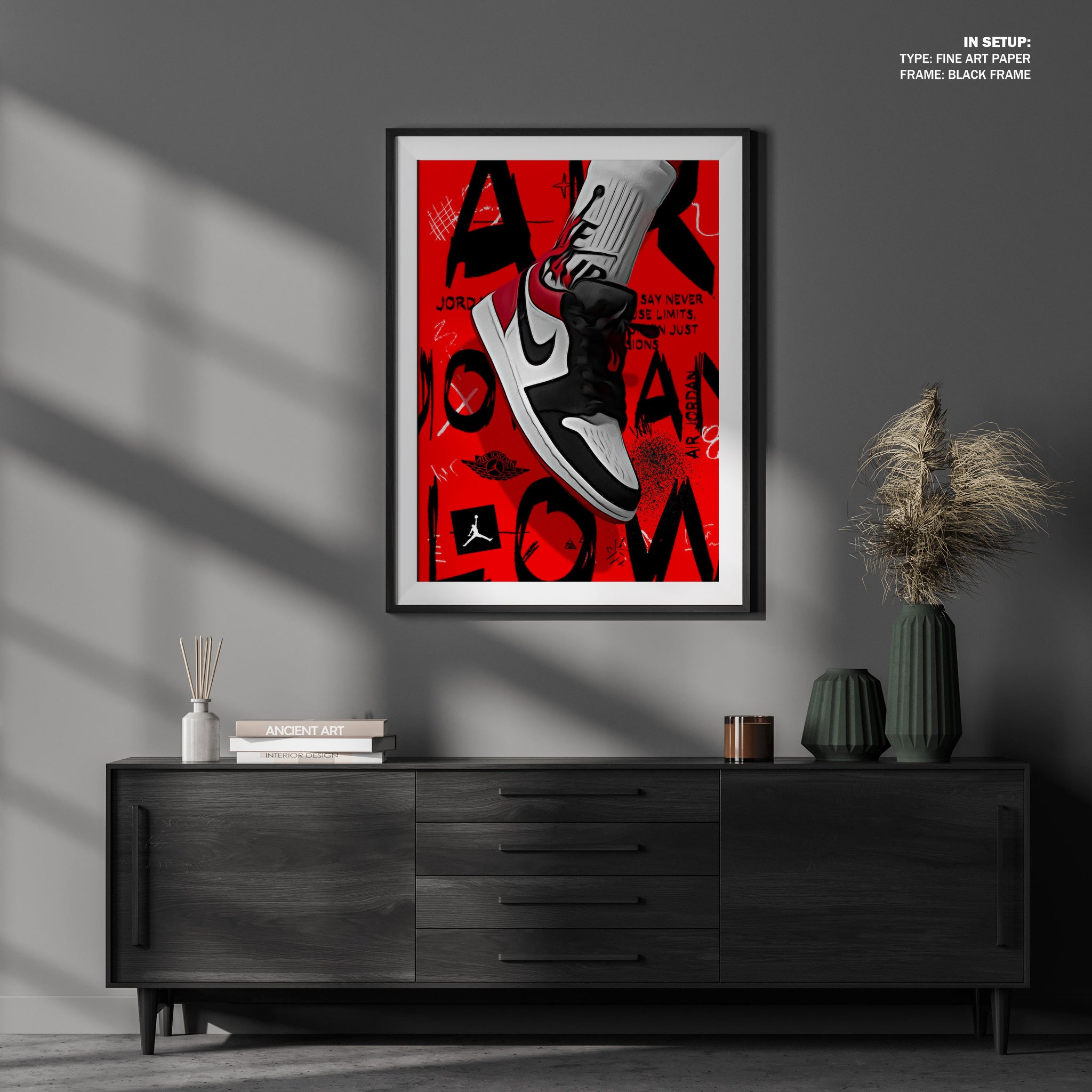 Buy Air Jordan VI, Nike Shoes Pop Art Painting & Art Print Online