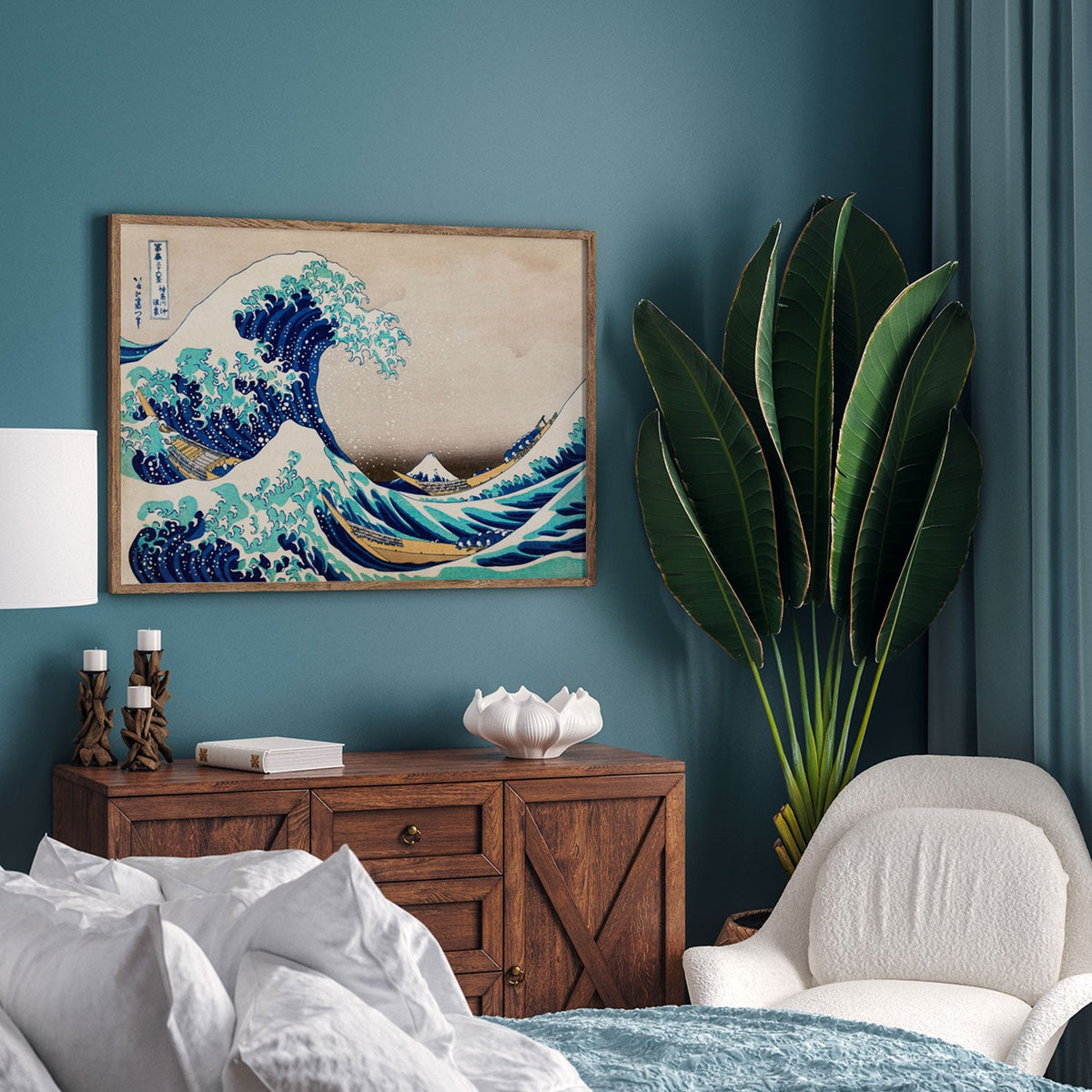 The Great Wave off Kanagawa, Japanese Art Painting