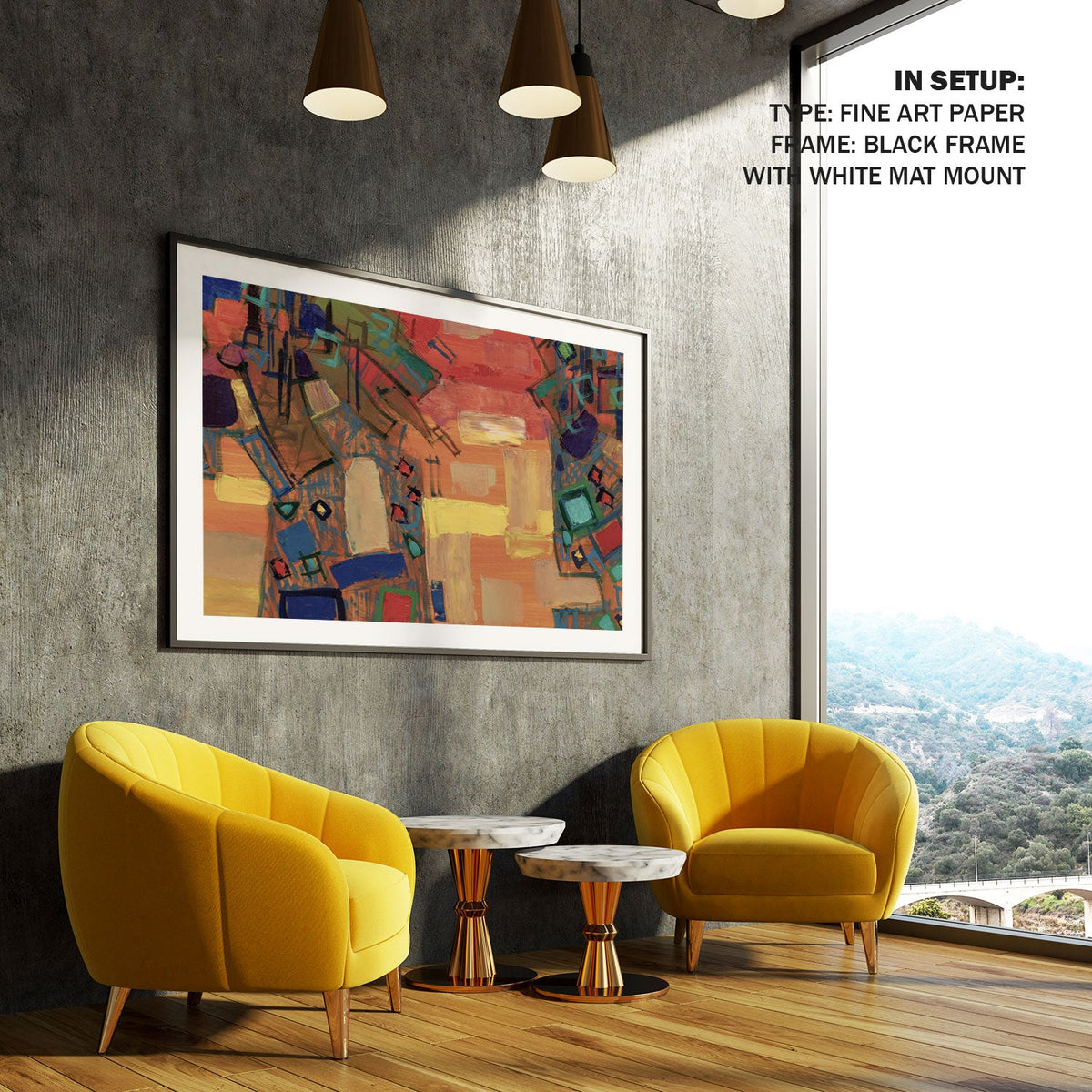 Bold Contemporary Abstract