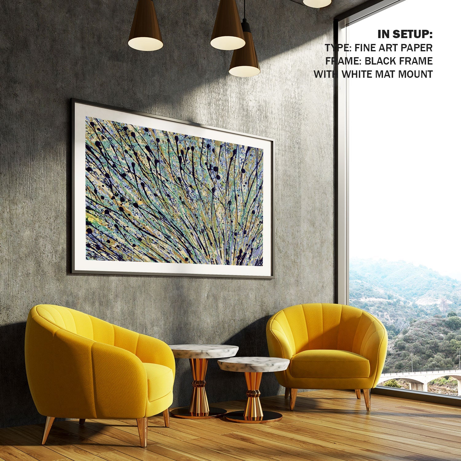 Buy Dripping Abstract Art Painting Online India at Best Price - Dessine Art