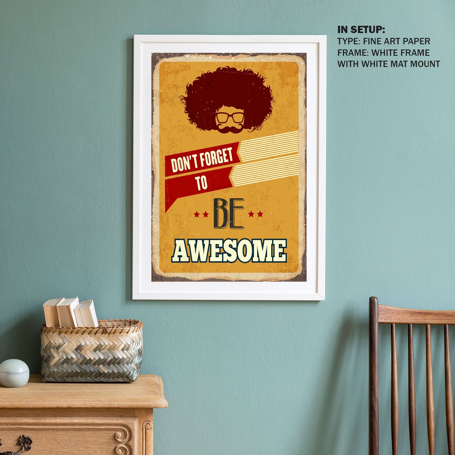 Buy Be Awesome Motivational Posters Online India at Best Price ...