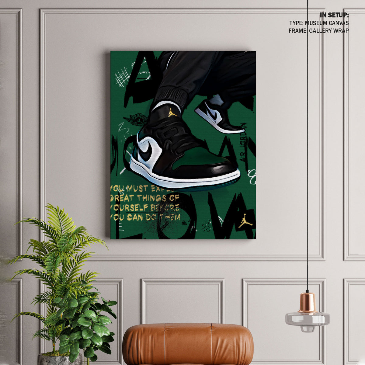 Air Jordan V, Nike Shoes, Pop Art Painting