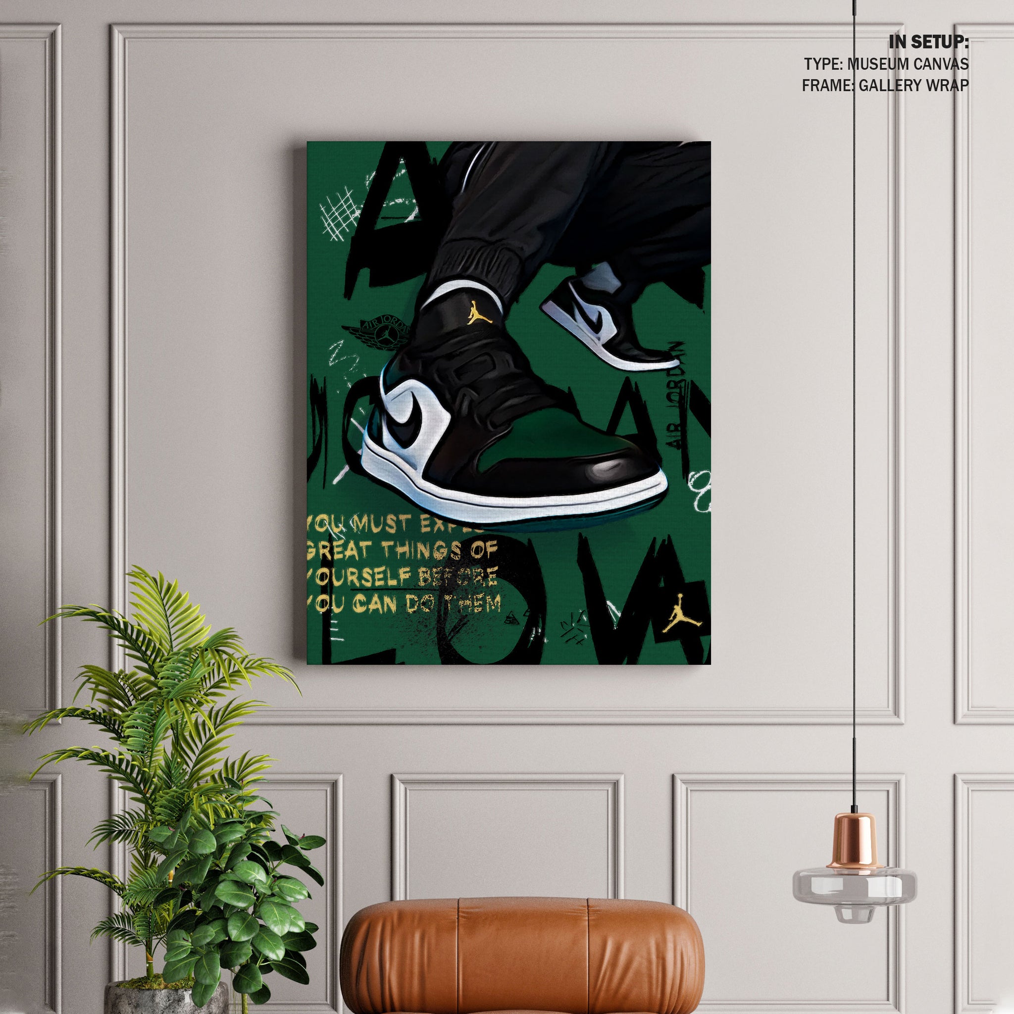 Buy Air Jordan V, Nike Shoes Pop Art Painting & Art Print Online