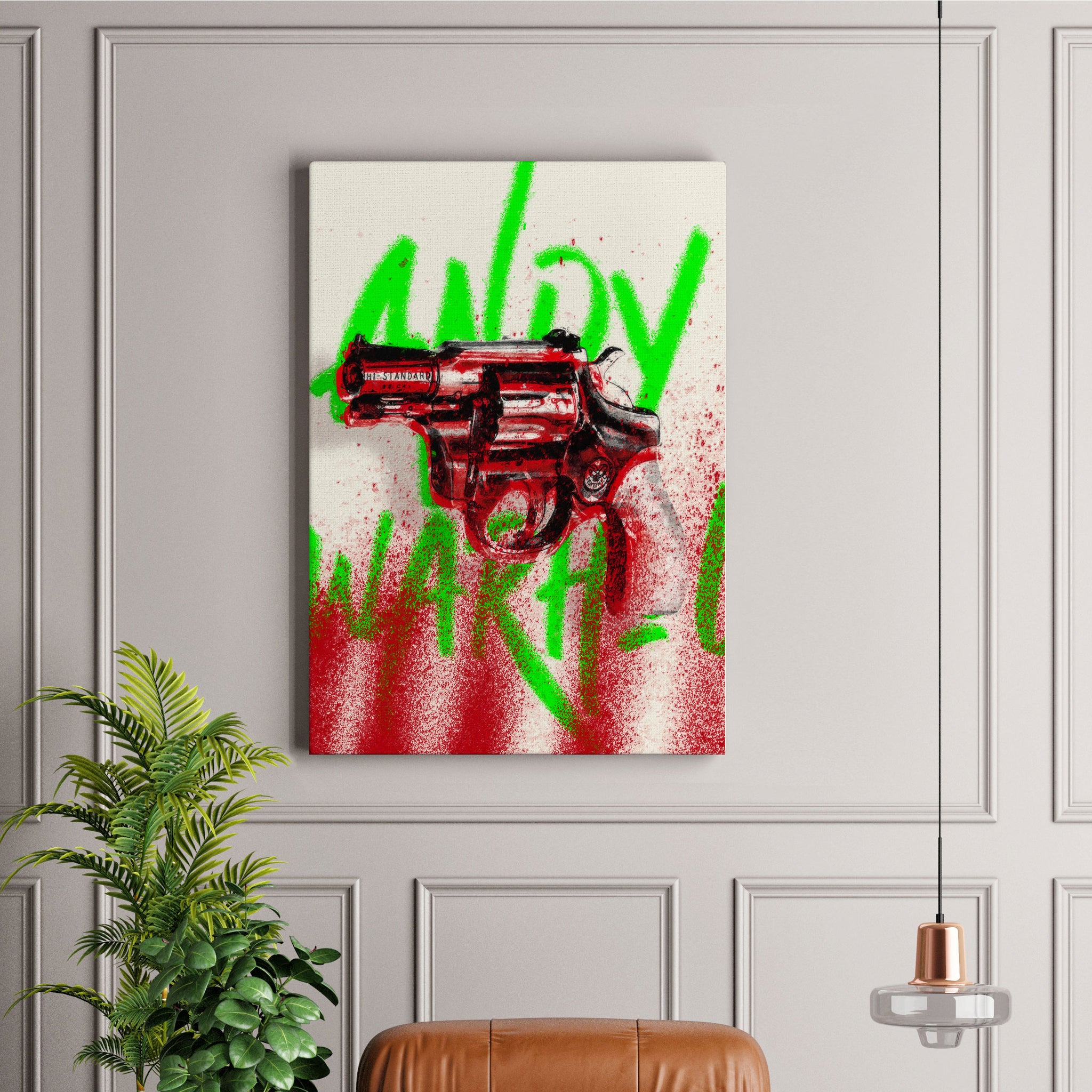 WARHOL、Gun、希少画集画、新品額装付 WARHOL、Gun、希少画集画、新品額装付 WARHOL、Gun、希少画集画、新品