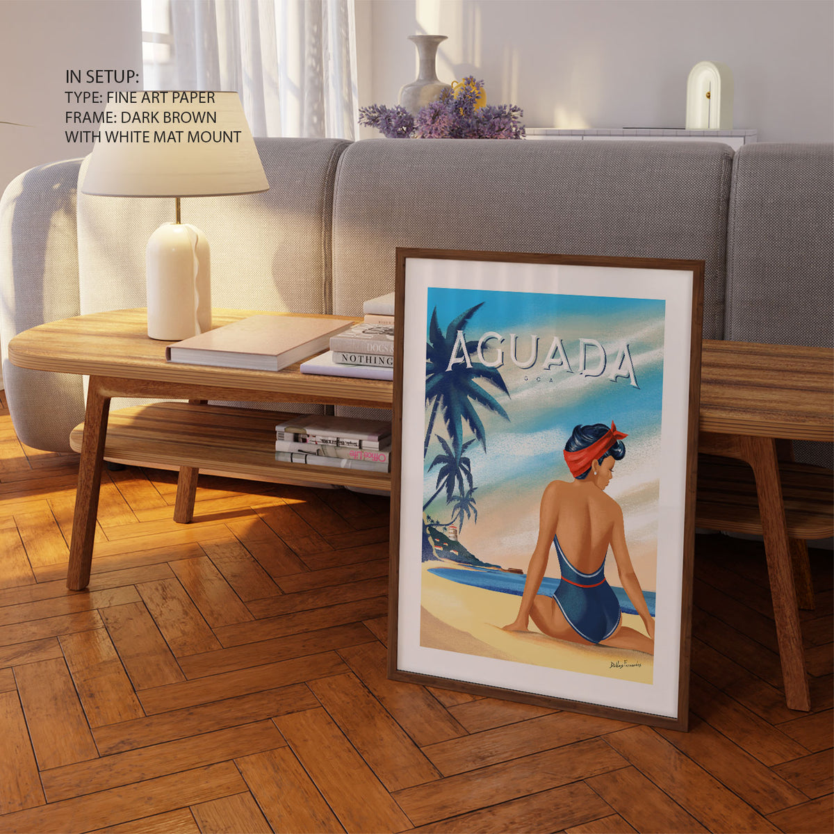 AGUADA Goa I, Goa Poster, Travel Poster