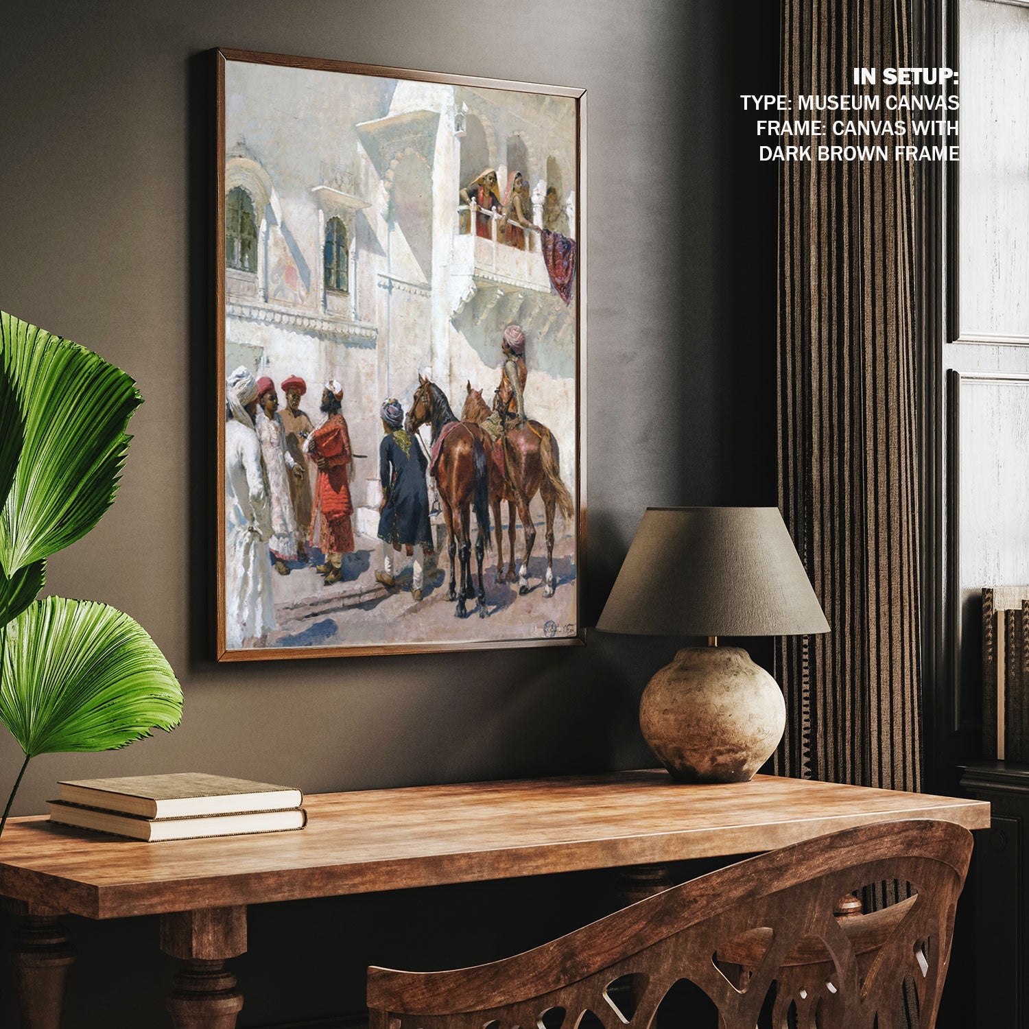 Before The Hunt Painting & Wall Art Print by Edwin Lord Weeks - Dessine Art