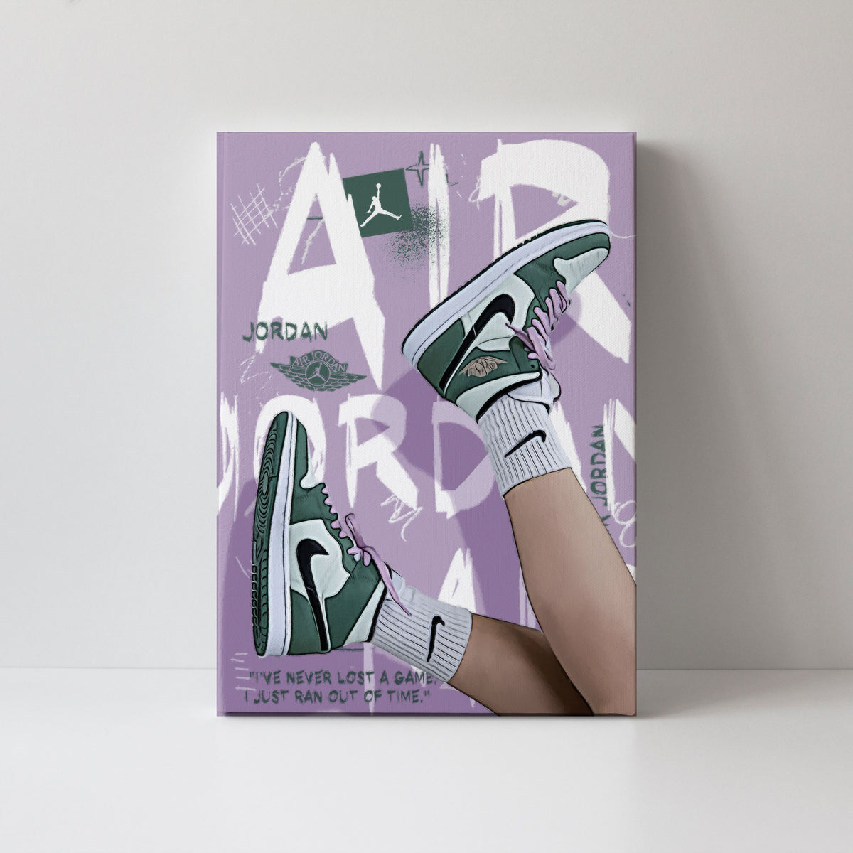 Air Jordan, Nike Shoes, Pop Art Painting