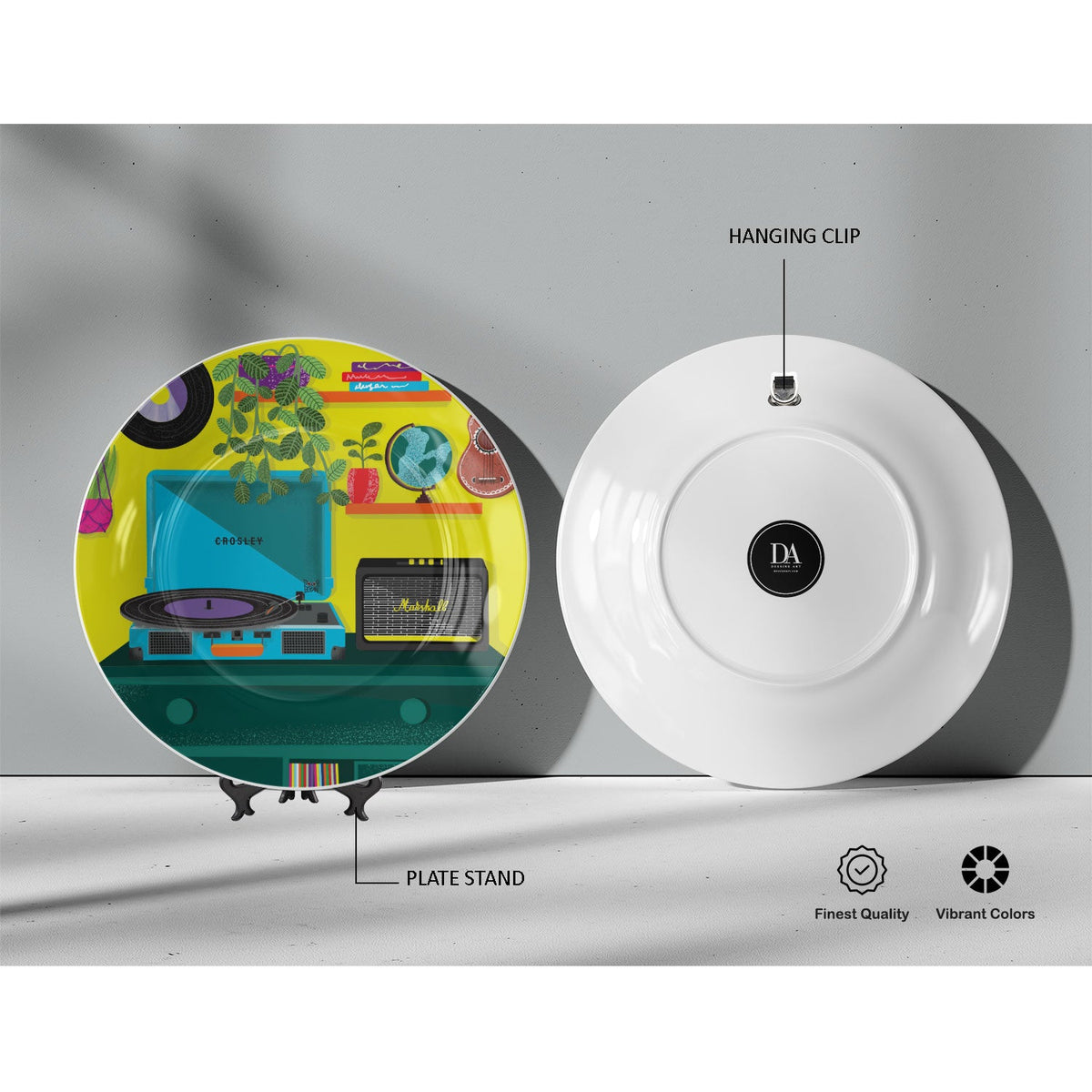 Musical Daze, Decor Art Plates
