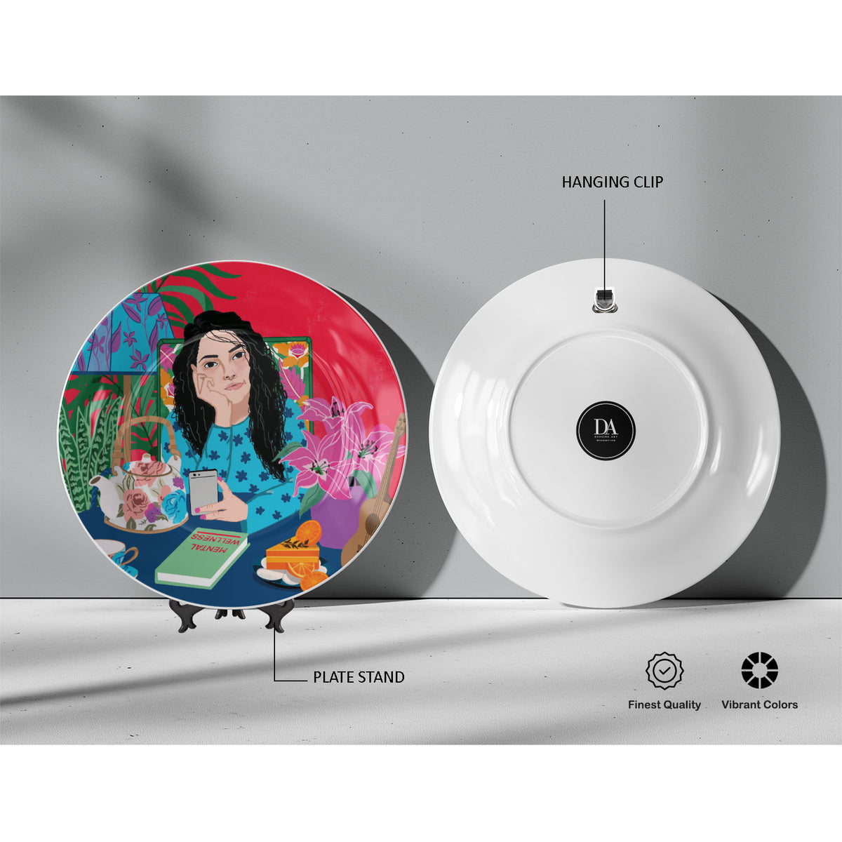 Sunday Evenings, Decor Art Plates
