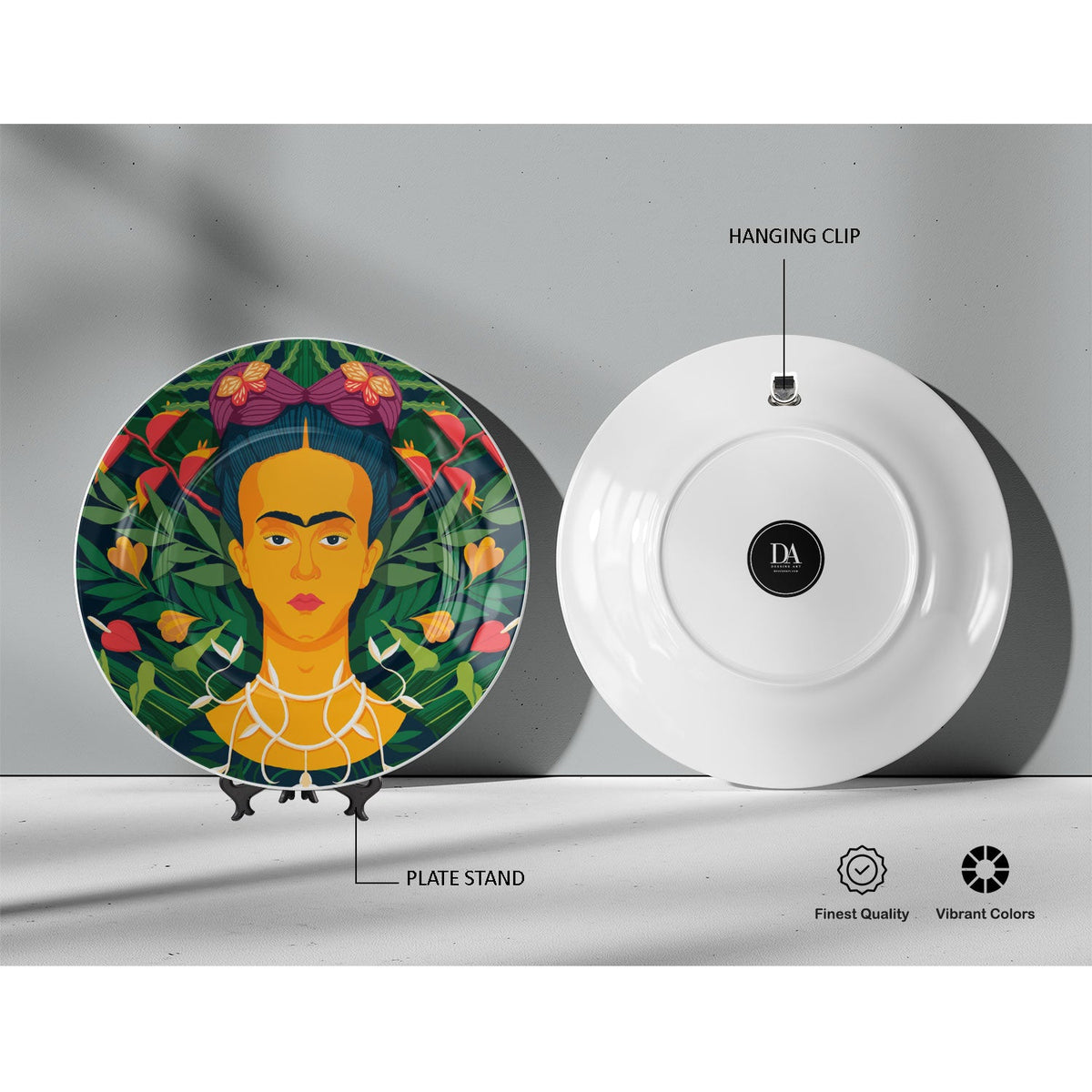 Frida Kahlo, Decorative Art Plates
