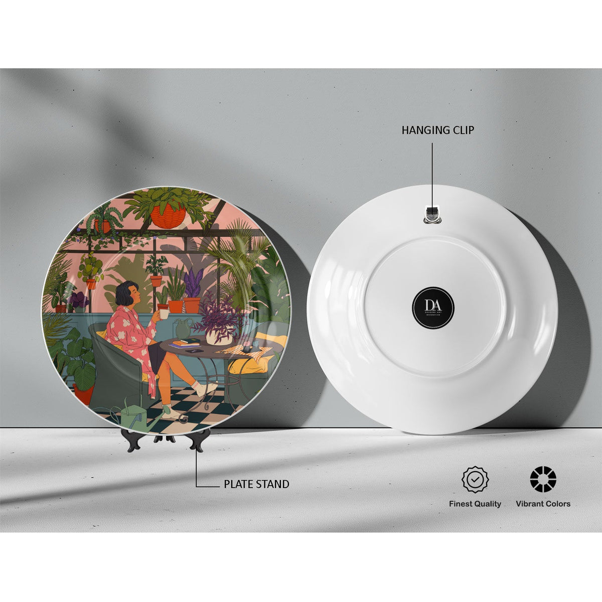 Mental Health, Decorative Art Plates