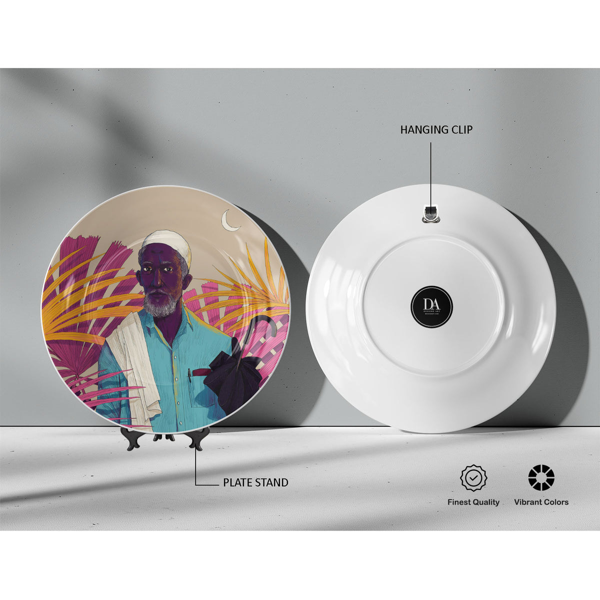 Moosa, Decorative Art Plates