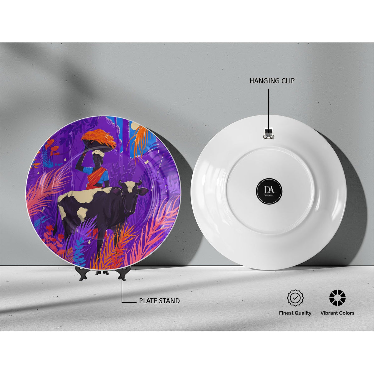 Stand with Farmers, Decorative Art Plates