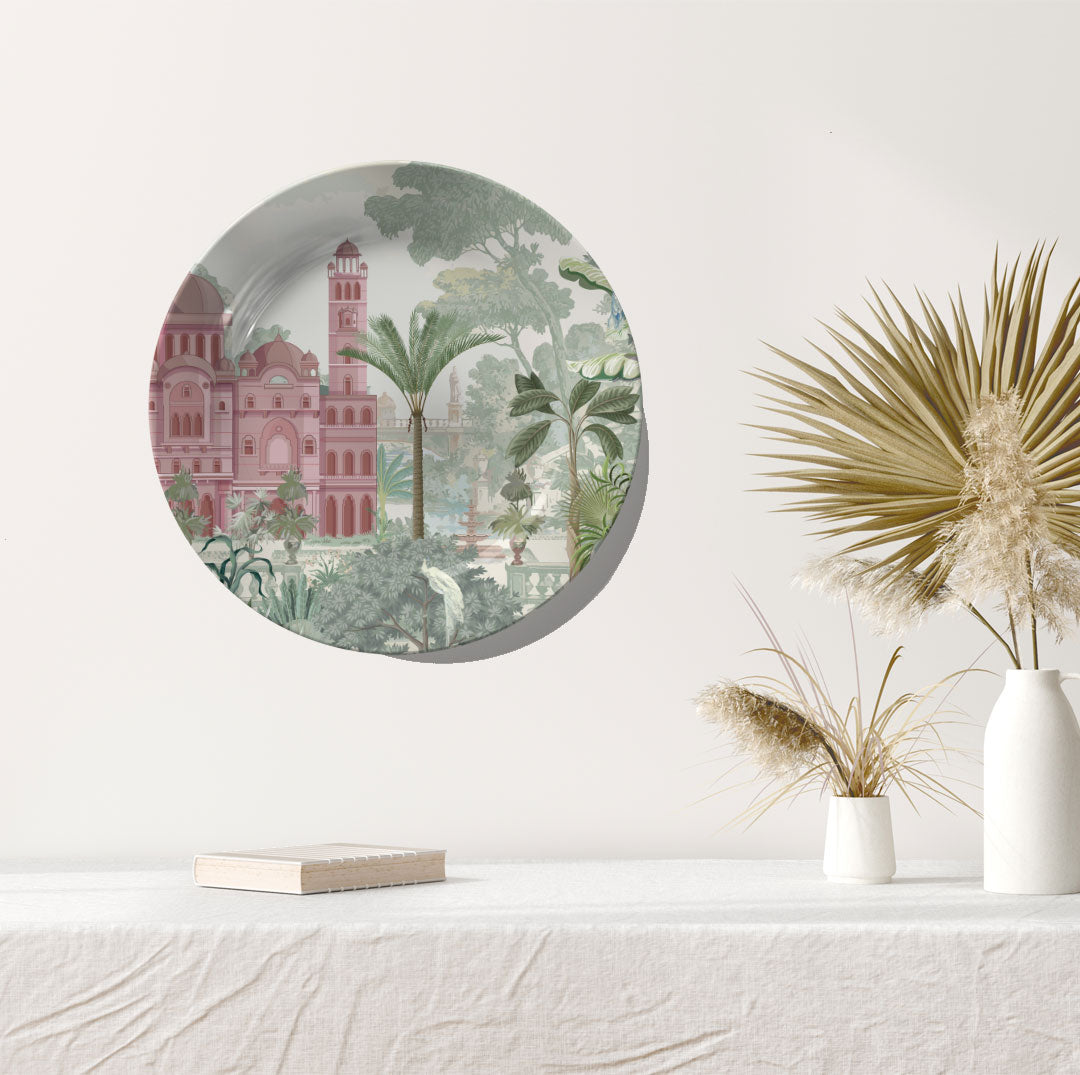 Rajasthan Palace, decorative wall plate