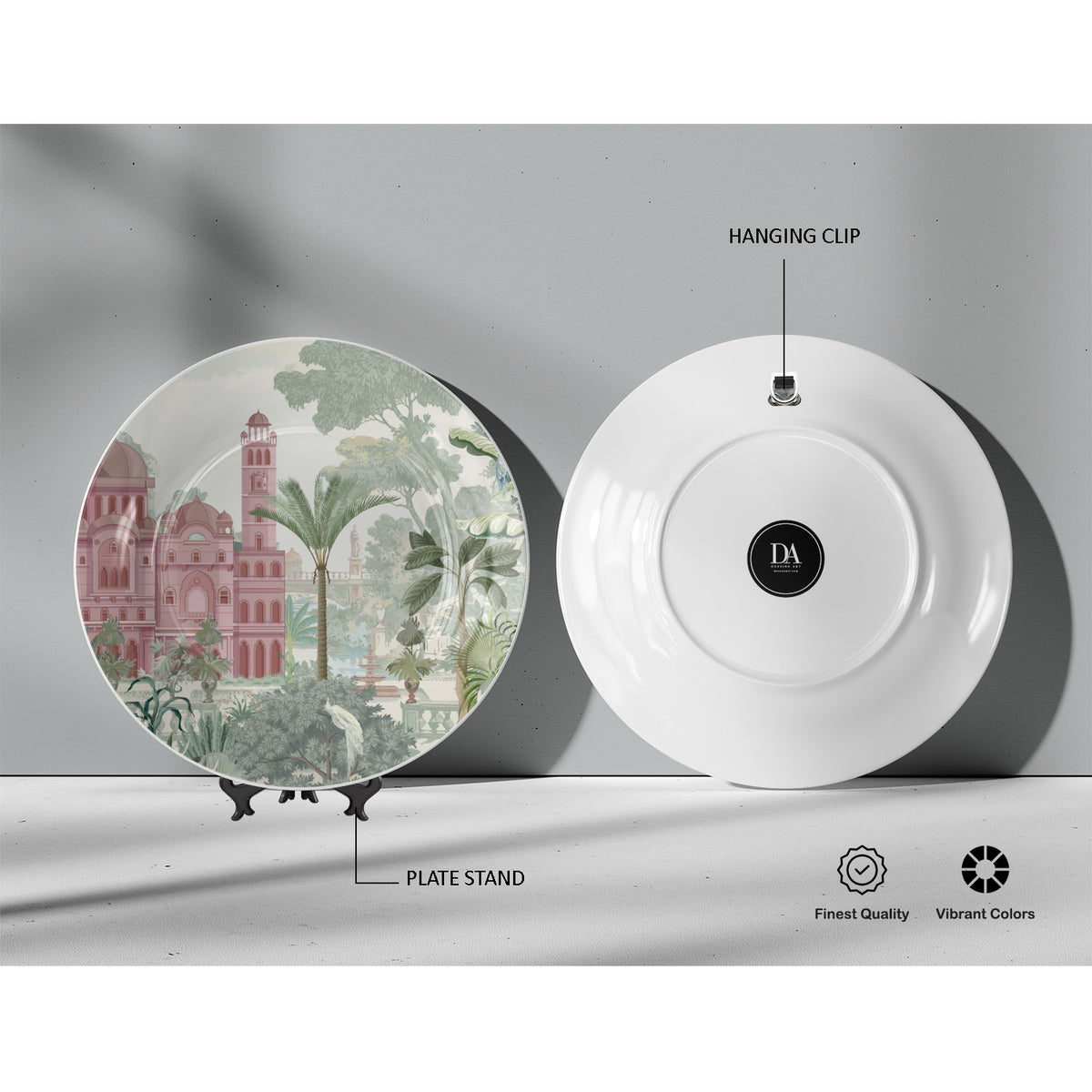 Rajasthan Palace, decorative wall plate